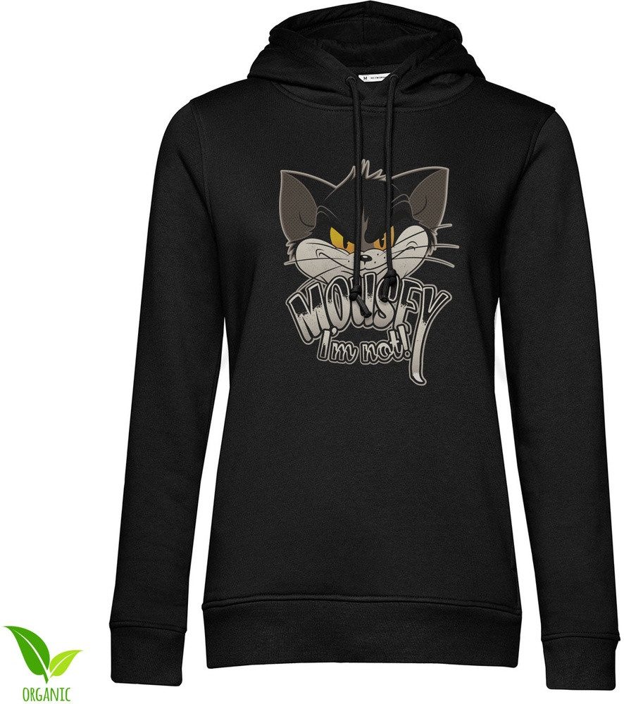 Tom & Jerry Hoodie Tom & Jerry - Mousey I'm Not! Girly Hoodie