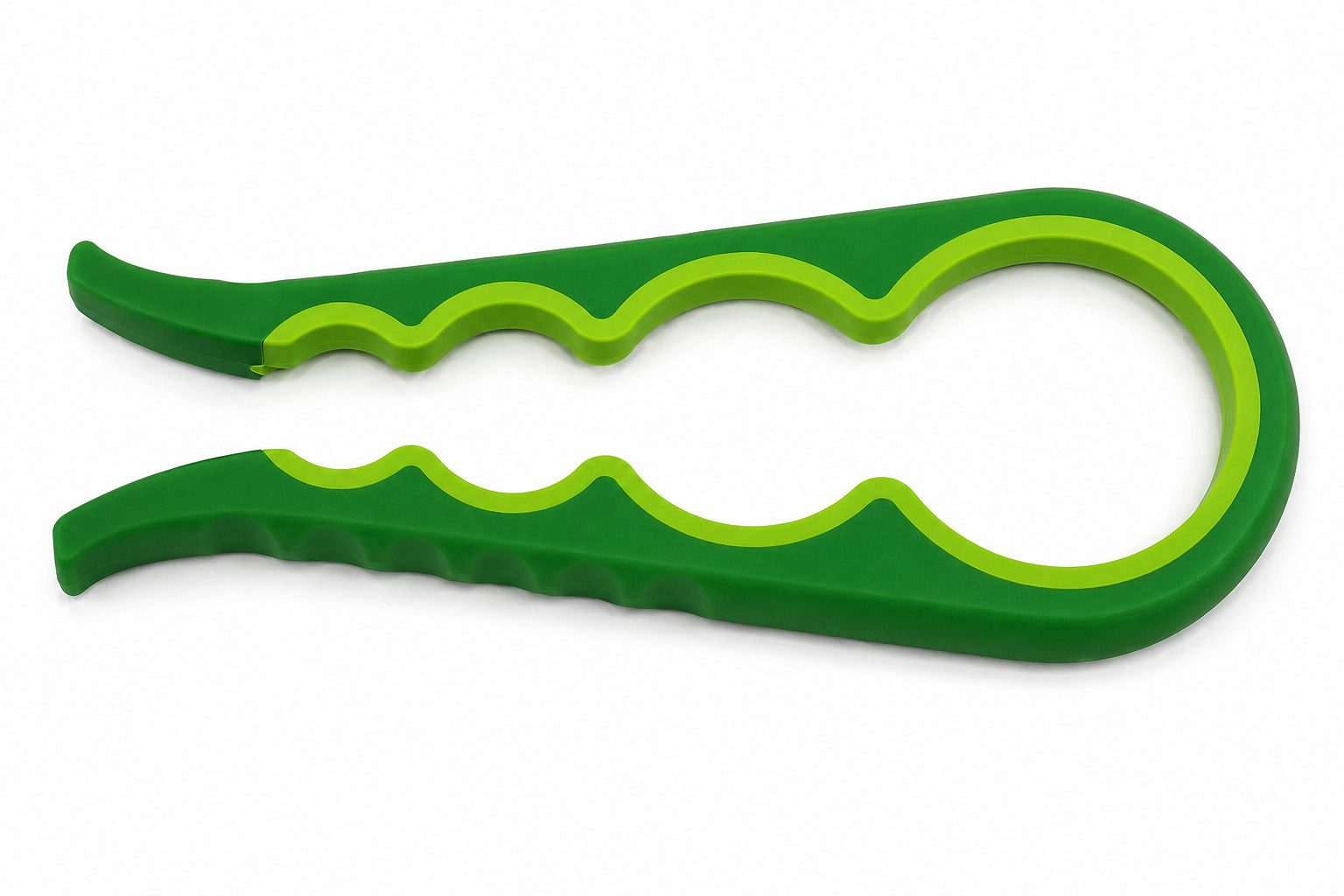 Flaschenöffner Flaschen + Dosenöffner Multifunktion 4 in 1 Grün
