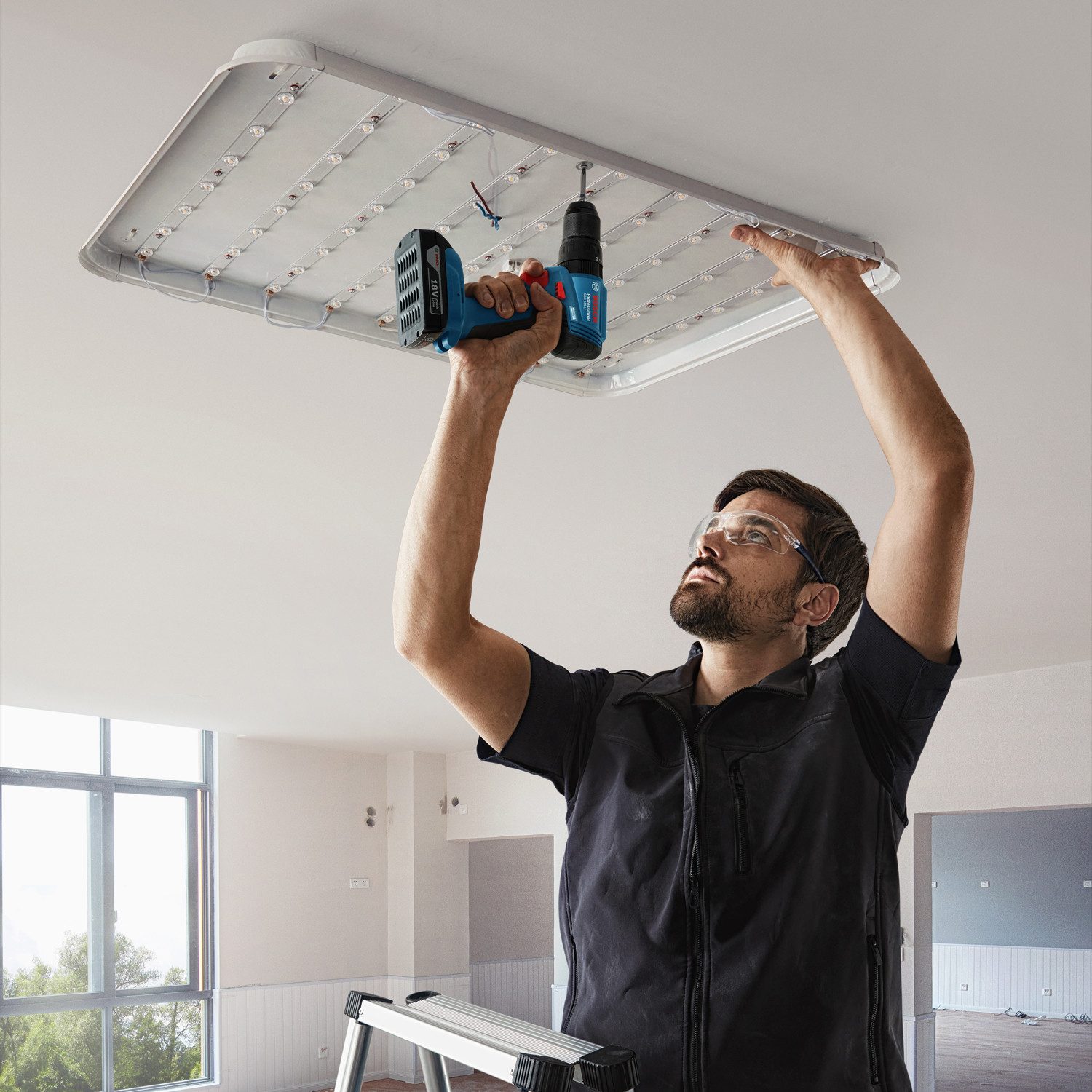 Bosch Professional Akku-Bohrschrauber »GSB 18V-45«, im Karton, ohne Akku, ohne Ladegerät
