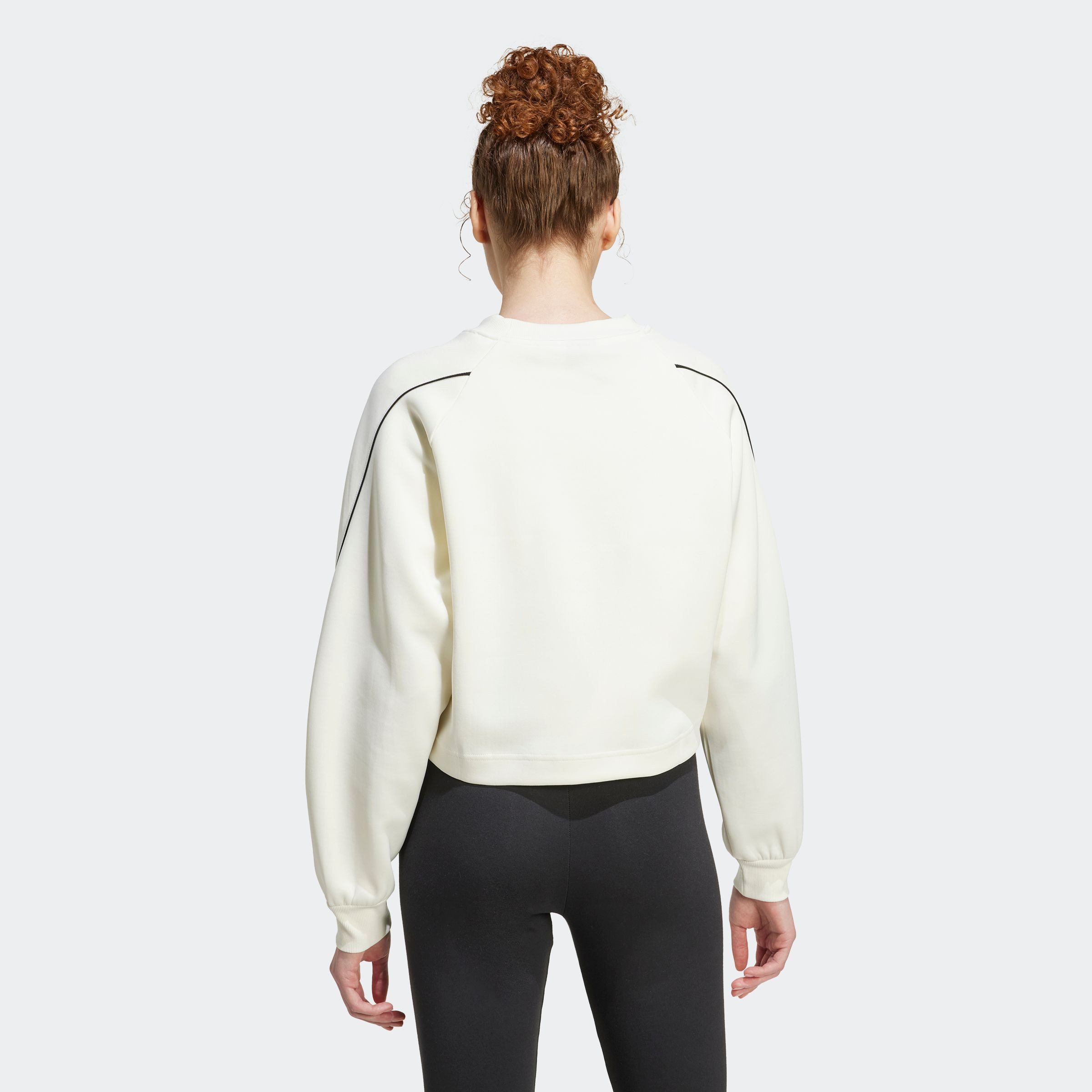 adidas Sportswear Sweatshirt STADIUM 3-STREIFEN MIT RUNDHALSAUSSCHNITT sportlicher Stil mit Paspelierungen und 3-Streifen, ohne Verschluss