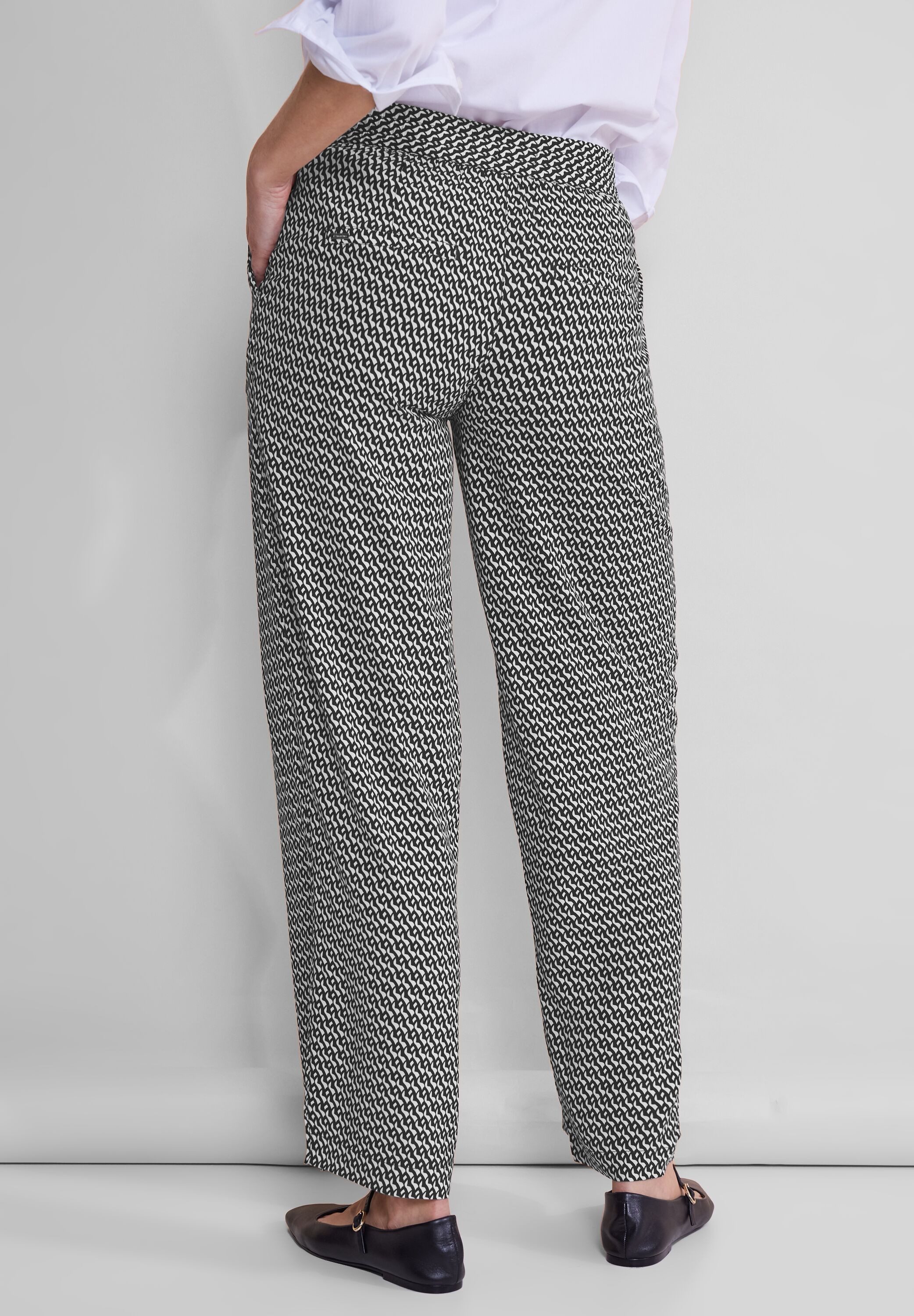 STREET ONE Stoffhose, mit Wide Legs günstig online kaufen