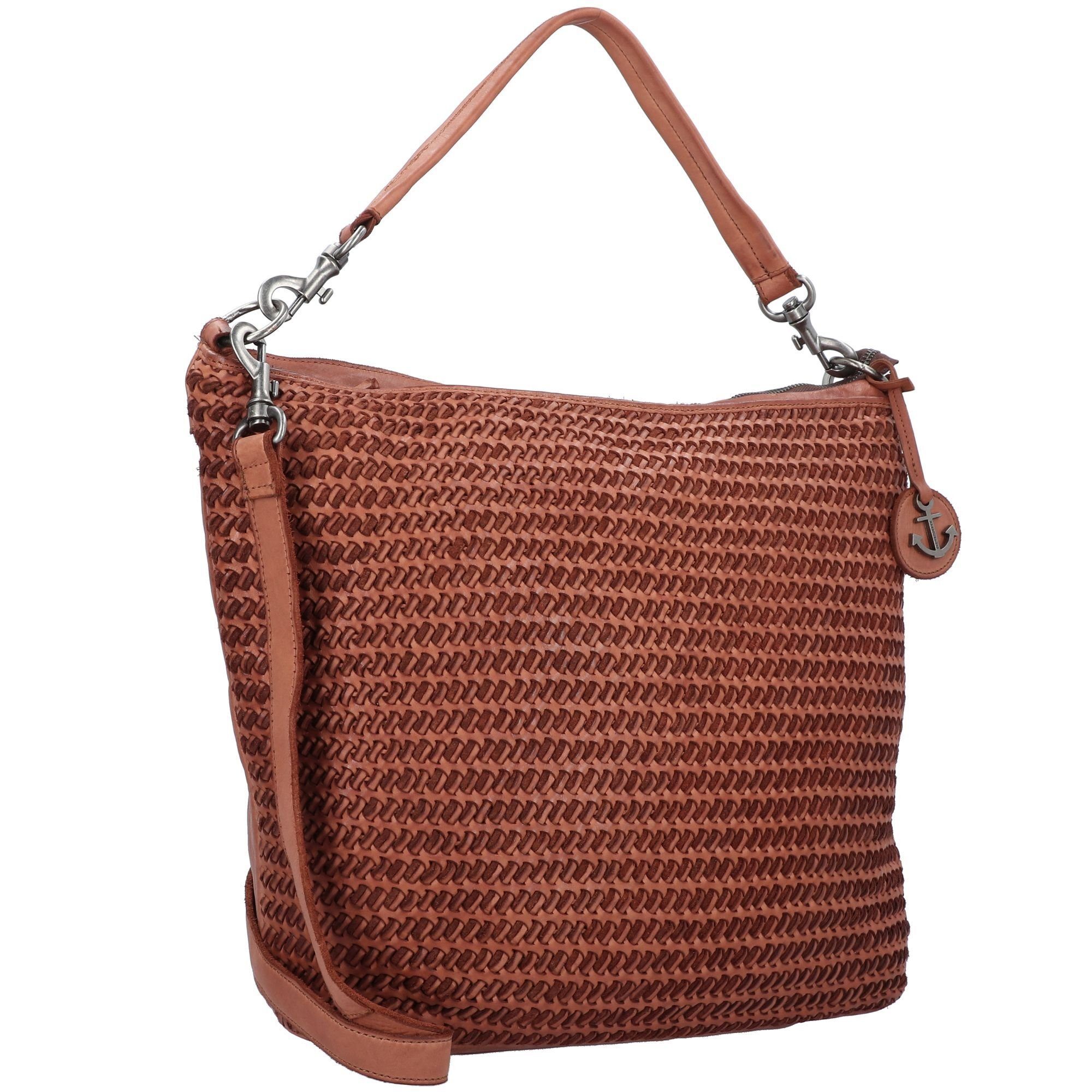 HARBOUR 2nd Schultertasche Soft Weaving, Leder günstig online kaufen