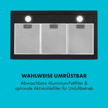 Klarstein Deckenhaube Serie TK15-Limelight-90-Bl Limelight, Abzugshaube Wandhaube Abluft Umluft Haube