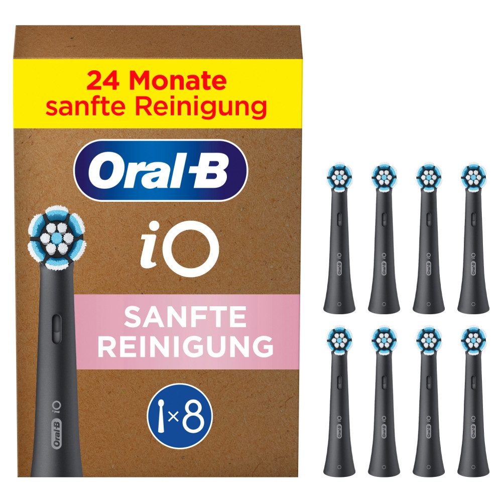 Oral-B Zahnbürste Oral-B iO Aufsteckbürsten 8er Pack, Sanfte Reinigung