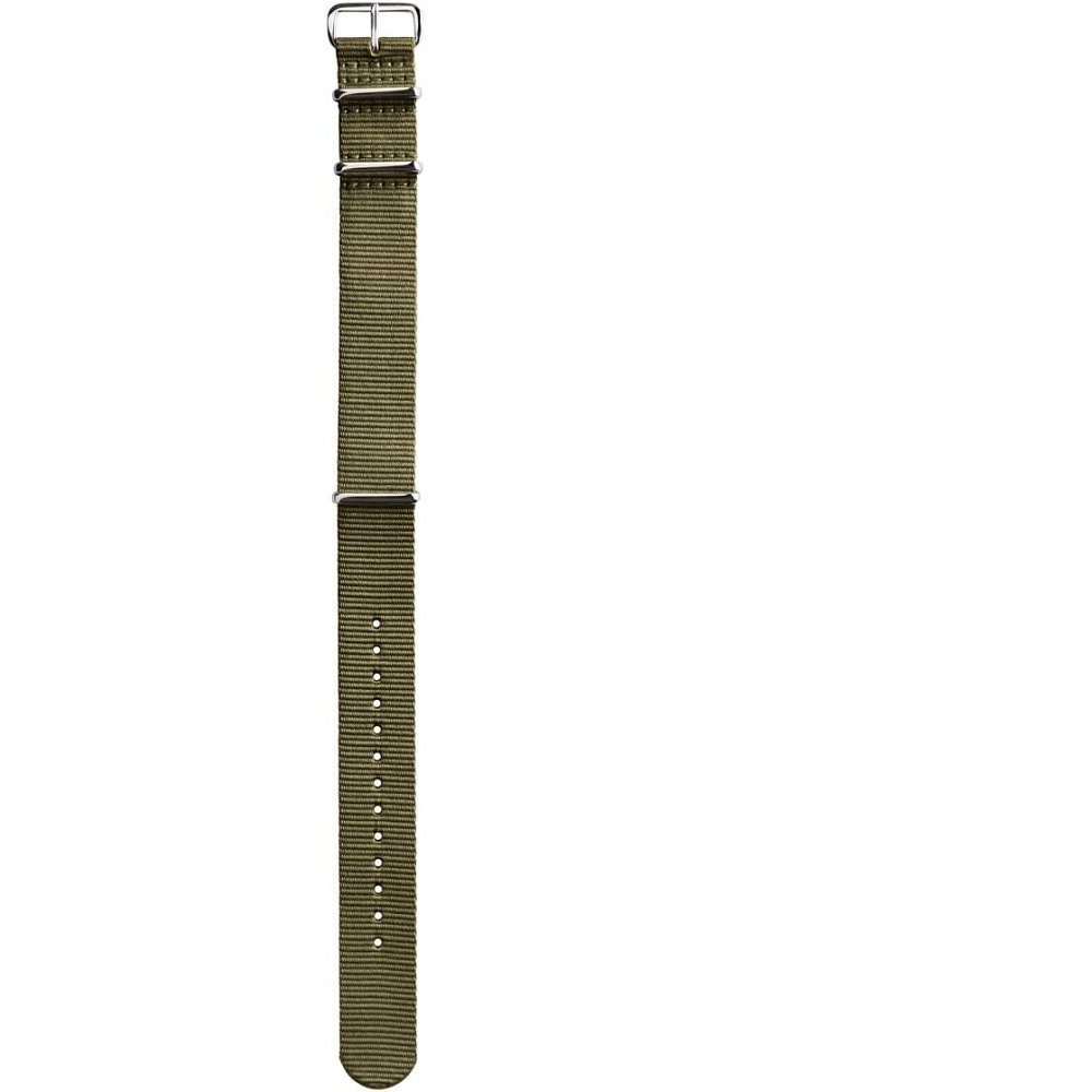 GelldG Armband NATO Ersatz-Klettarmband Nylon grün(1,8cm) Uhrenarmband Wasserdichtes