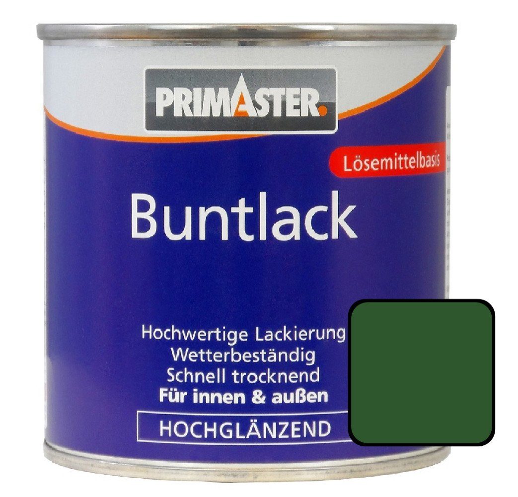 Primaster Acryl-Buntlack laubgrün Buntlack 6002 RAL 2 L Primaster