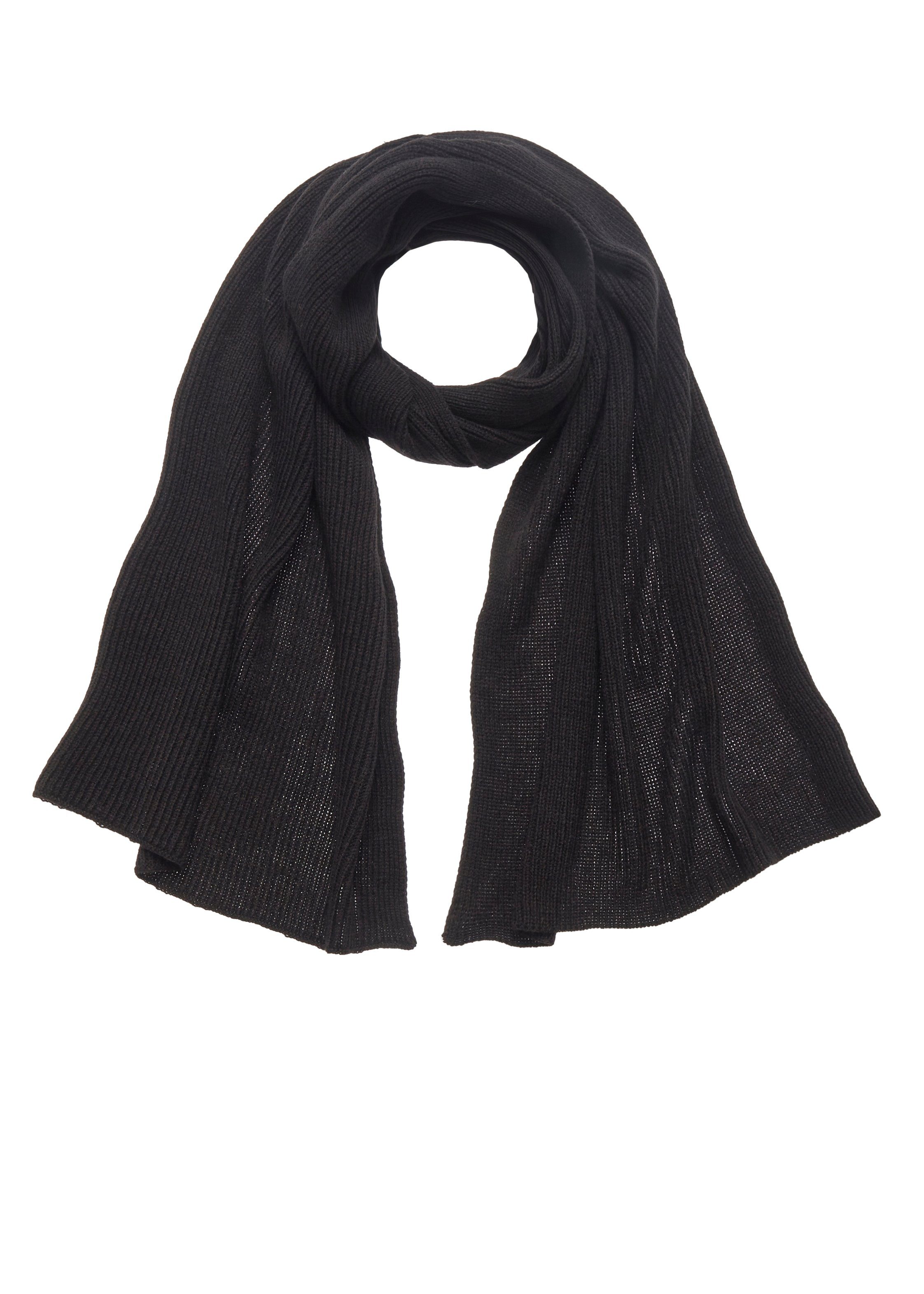 LASCANA Strickschal, Grobstrick Schal, Wollschal, Winterschal, günstig online kaufen