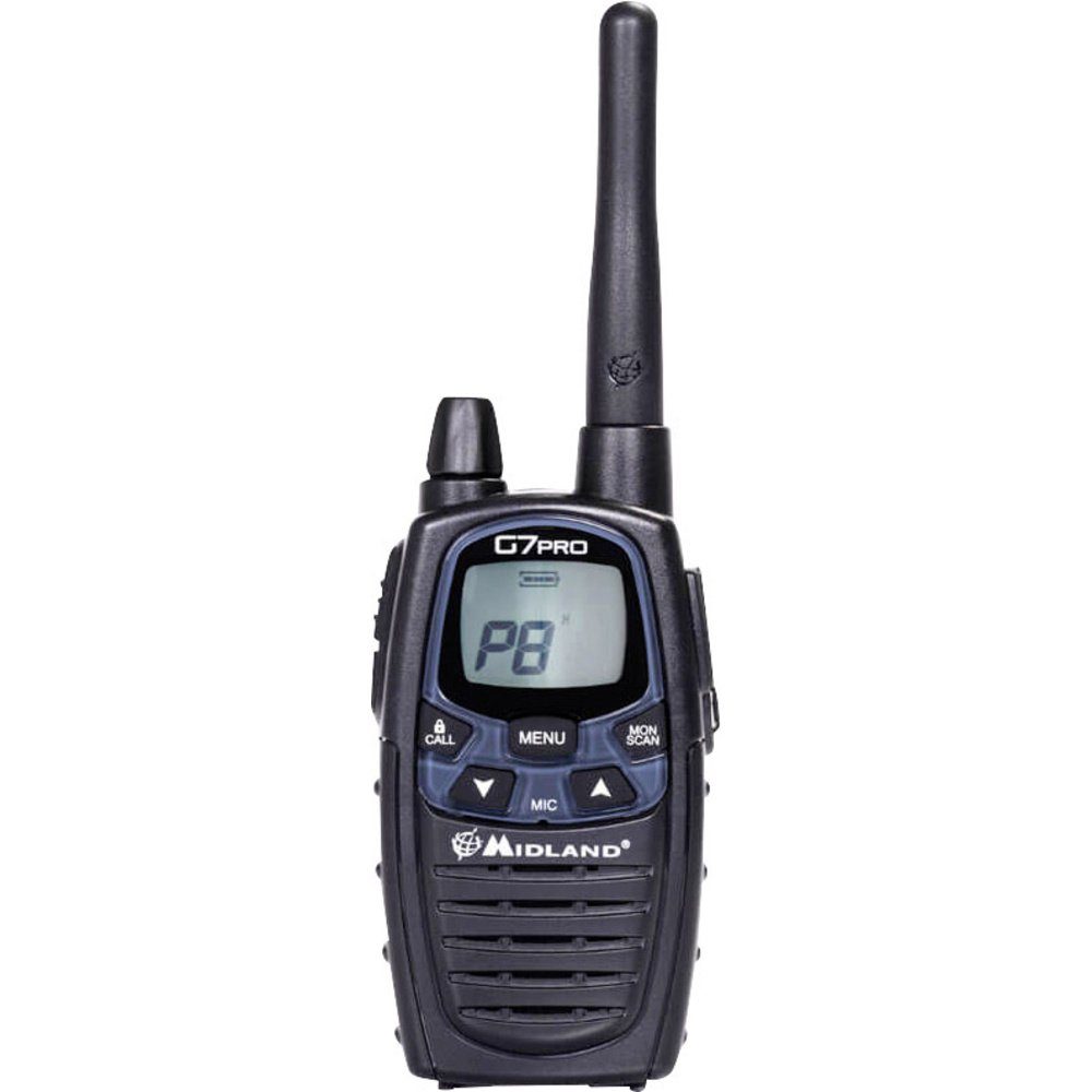 Midland Walkie Talkie Midland Fahrschulkoffer Midland G7 Pro C1090.S7 PMR/LPD-Handfunkgerät