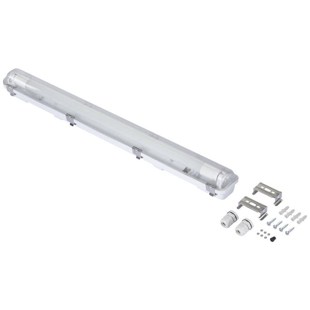 Sygonix Deckenleuchte LED-Feuchtraumwannenleuchte 1 x 9 W, 4000 K – Bild 4 von 5