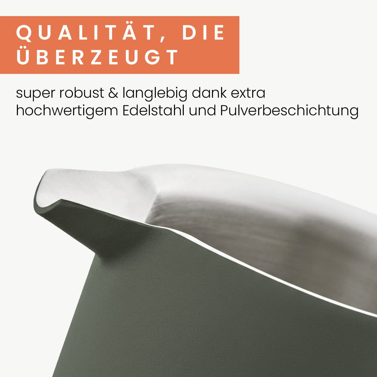 GRØNENBERG French Press Kanne 0,6 oder 1 Liter l Edelstahl Kaffeebereiter mit Thermo Effekt, 0.6l Kaffeekanne, Kaffeepresse inkl. 3 Ersatz-Filter