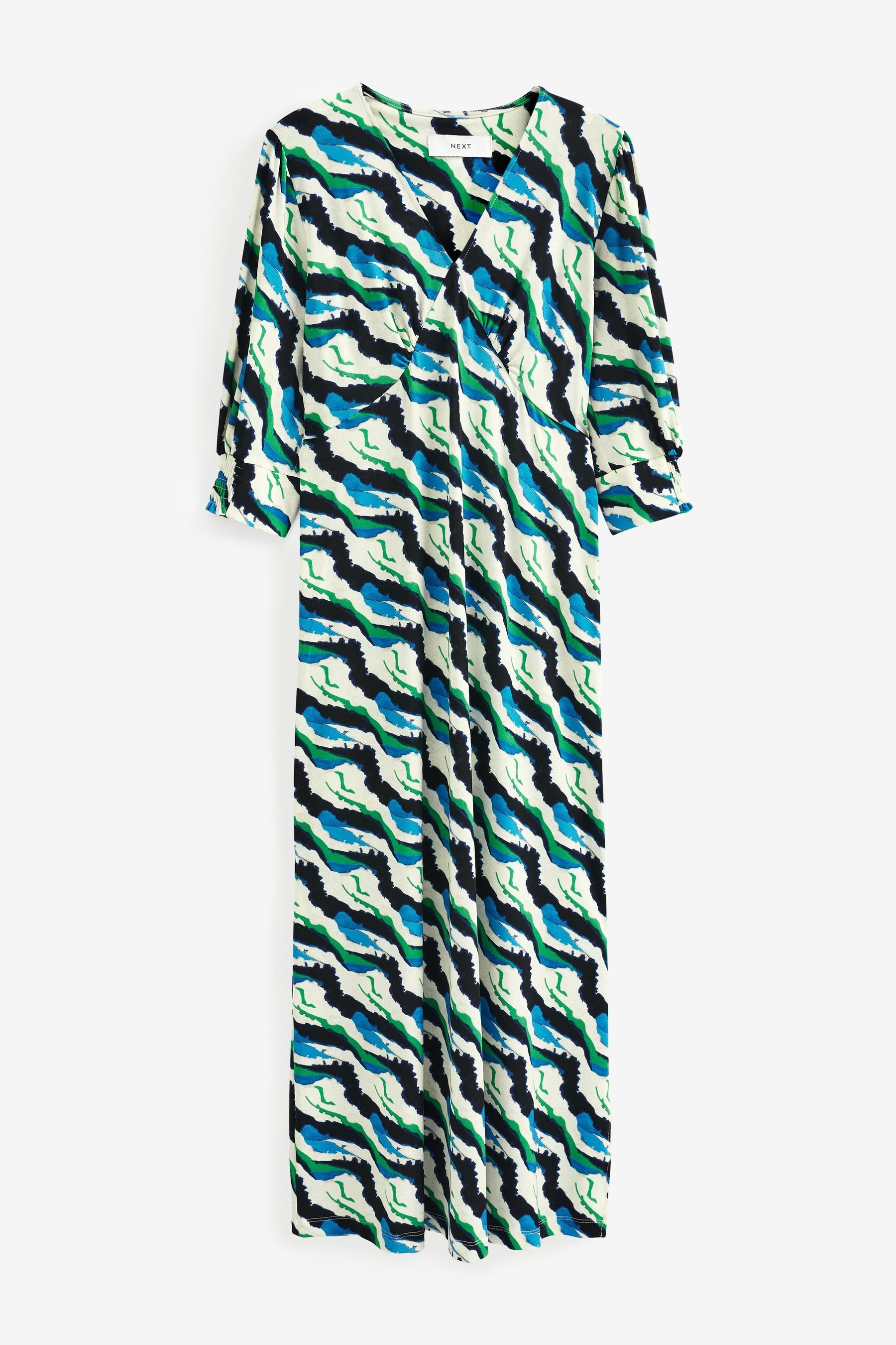 Next Jerseykleid Kurzärmeliges Freizeitkleid (1-tlg), Mode mit Style für  die ganze Familie *