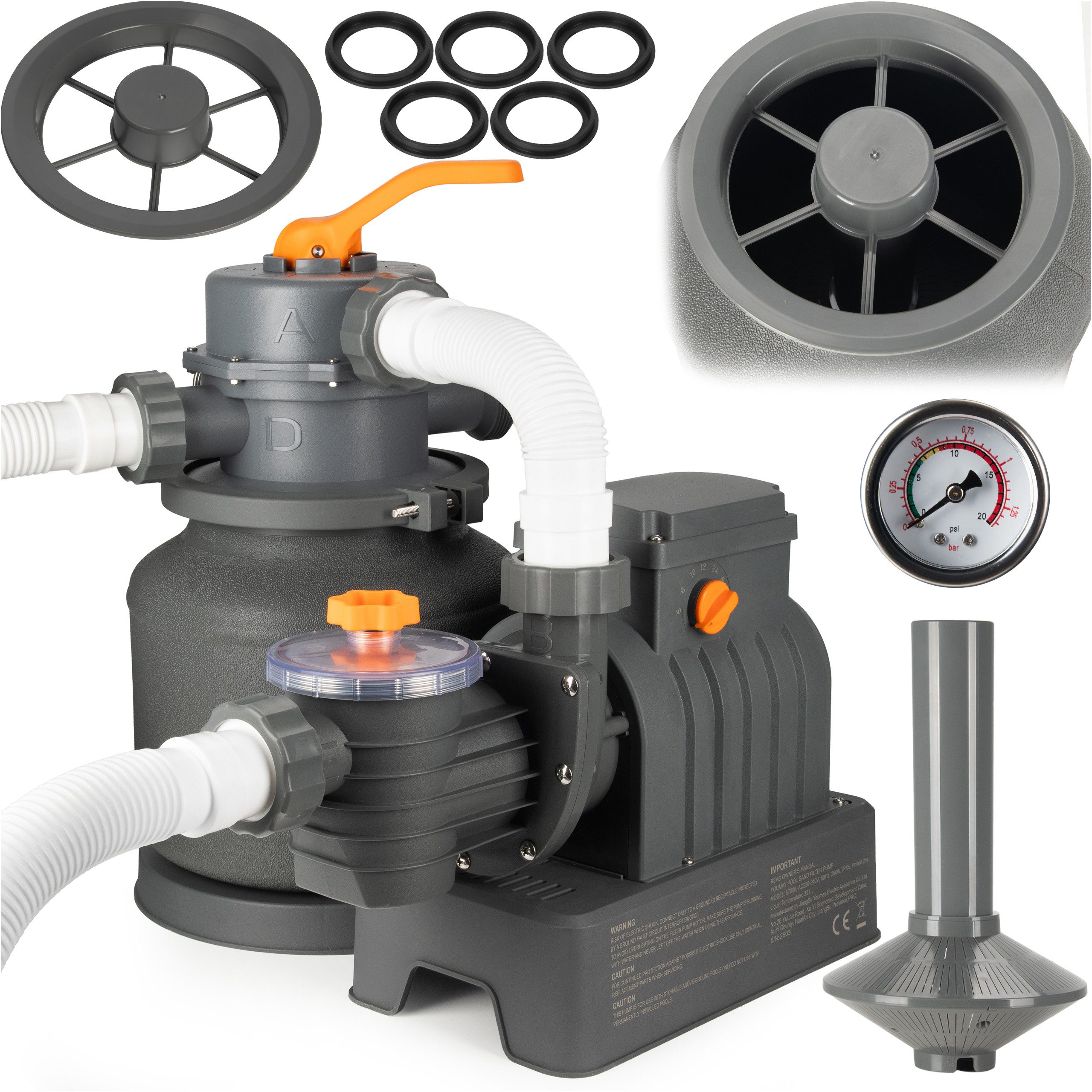 COIL Pool-Filterpumpe Sandpumpe, Sandfilter für schwimmbäder, günstig online kaufen