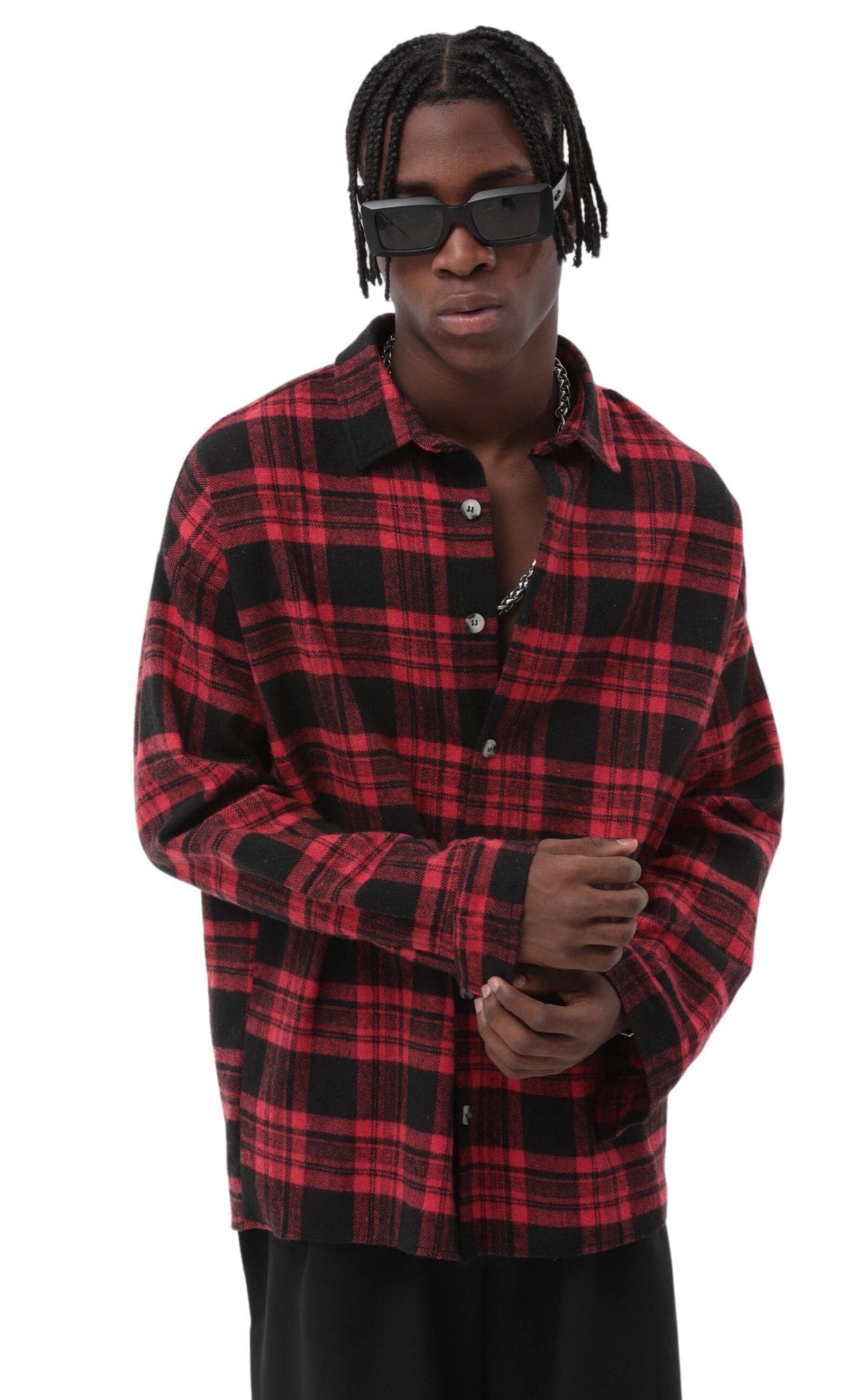 COFI Casuals Flanellhemd Flanellhemd Kariert Hemd günstig online kaufen