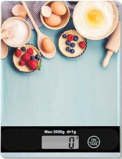 KESPER for kitchen & home Küchenwaage, mit LCD-Display, bis 5 kg
