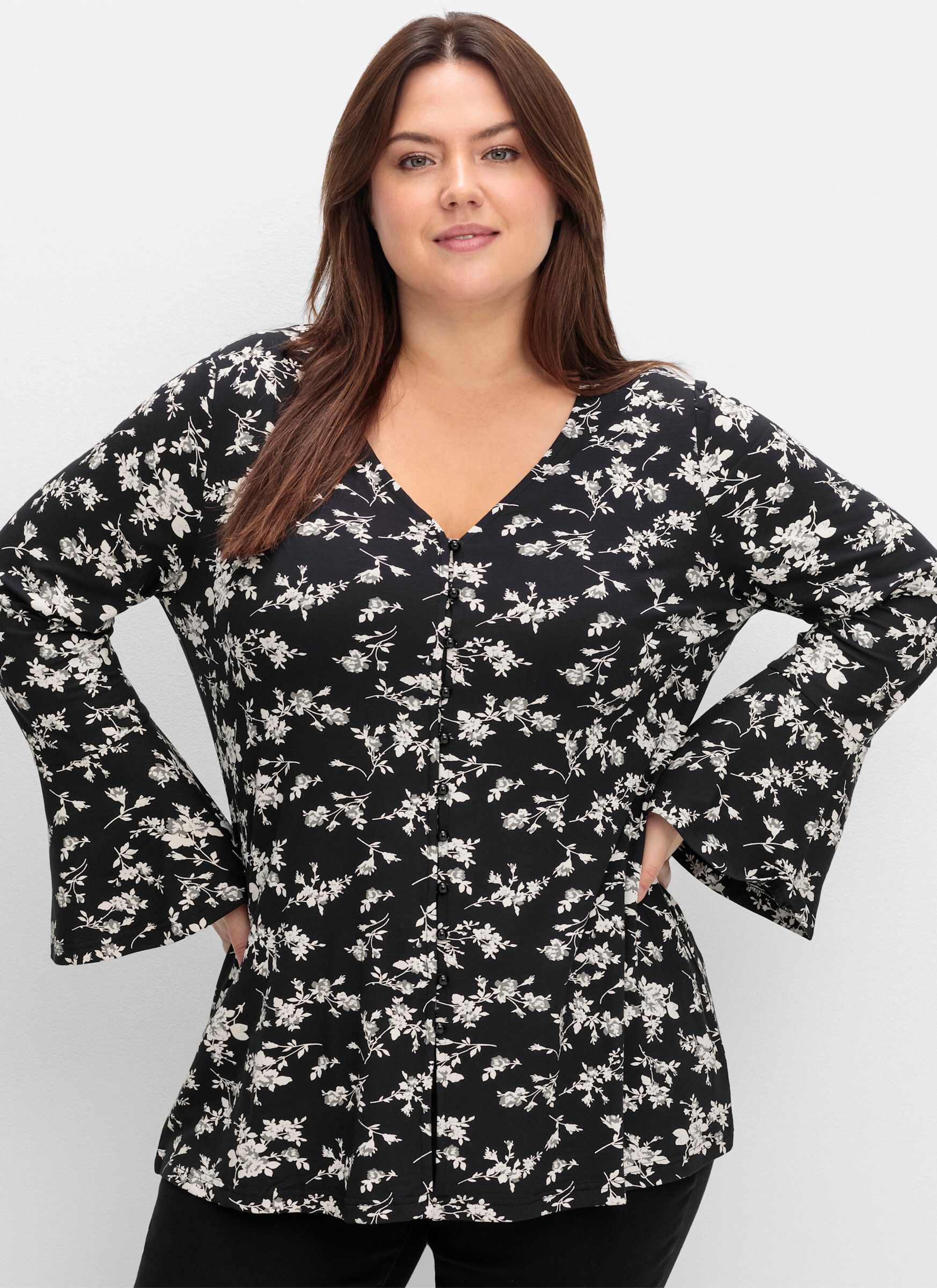 sheego by Joe Browns T-Shirt Langarmshirt günstig online kaufen