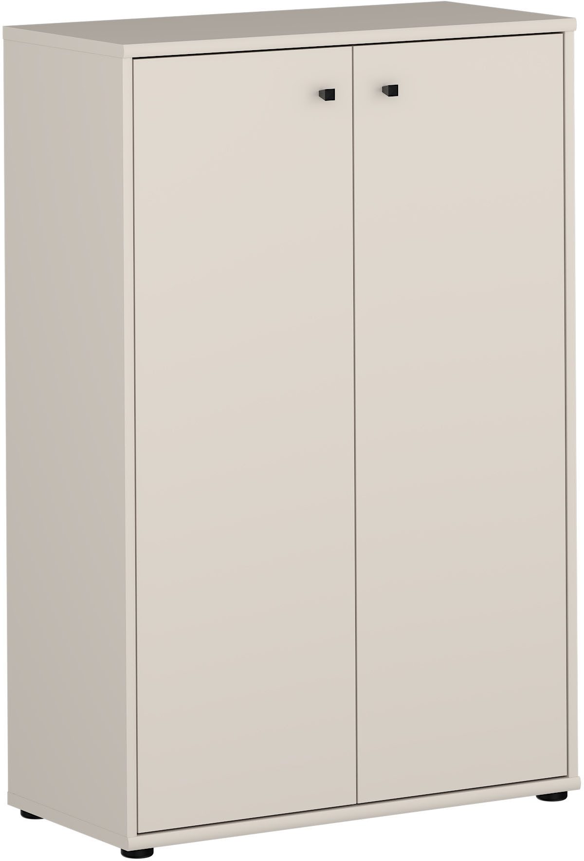 FORTE Kommode Tempra, Kommode, 2 Türen, viel Stauraum, Höhe 111,1 cm, Breite 73,7 cm