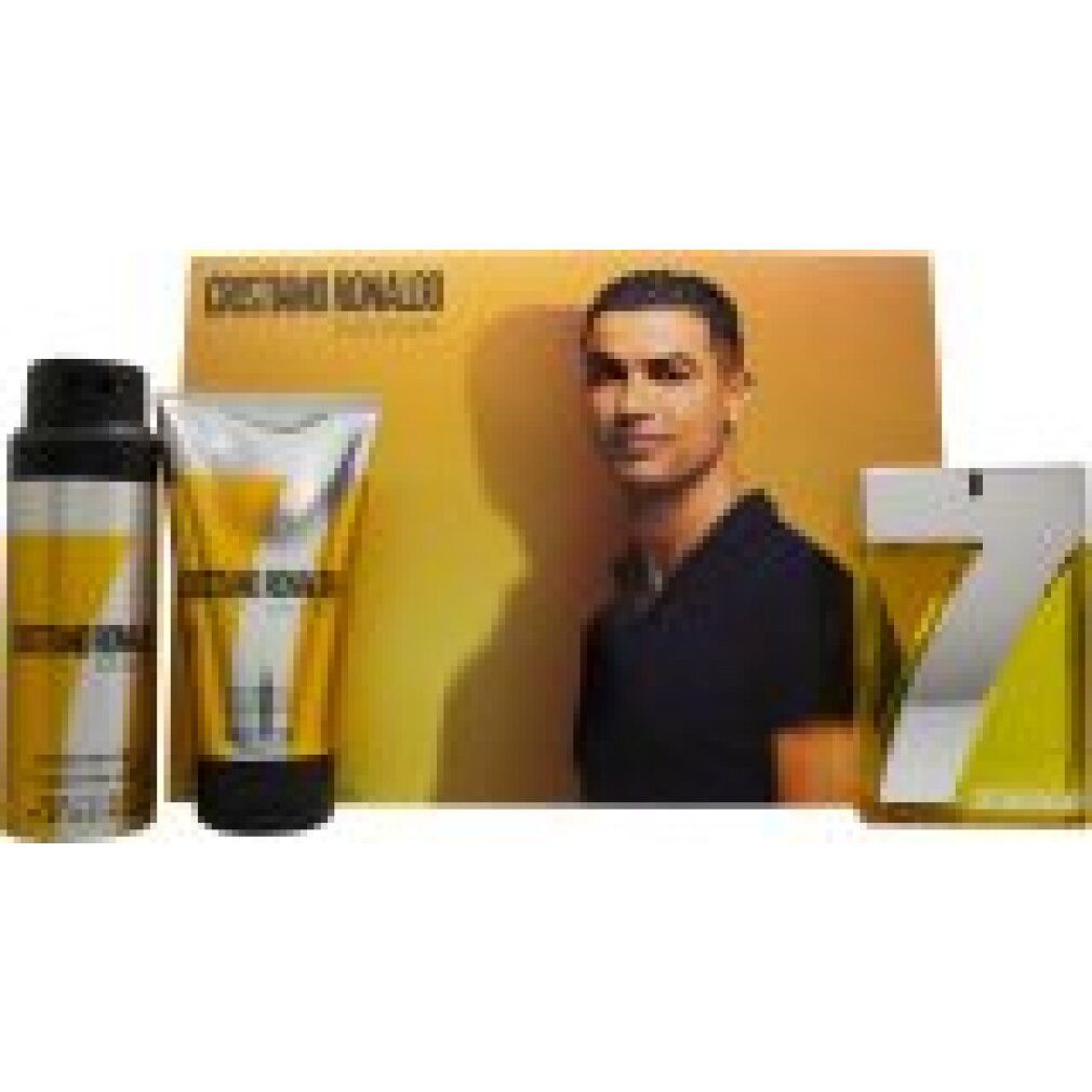 CRISTIANO RONALDO Eau de Toilette CR7 Discover Gift Set 100ml EDT + 150ml Shower Gel + 150ml Body Spray