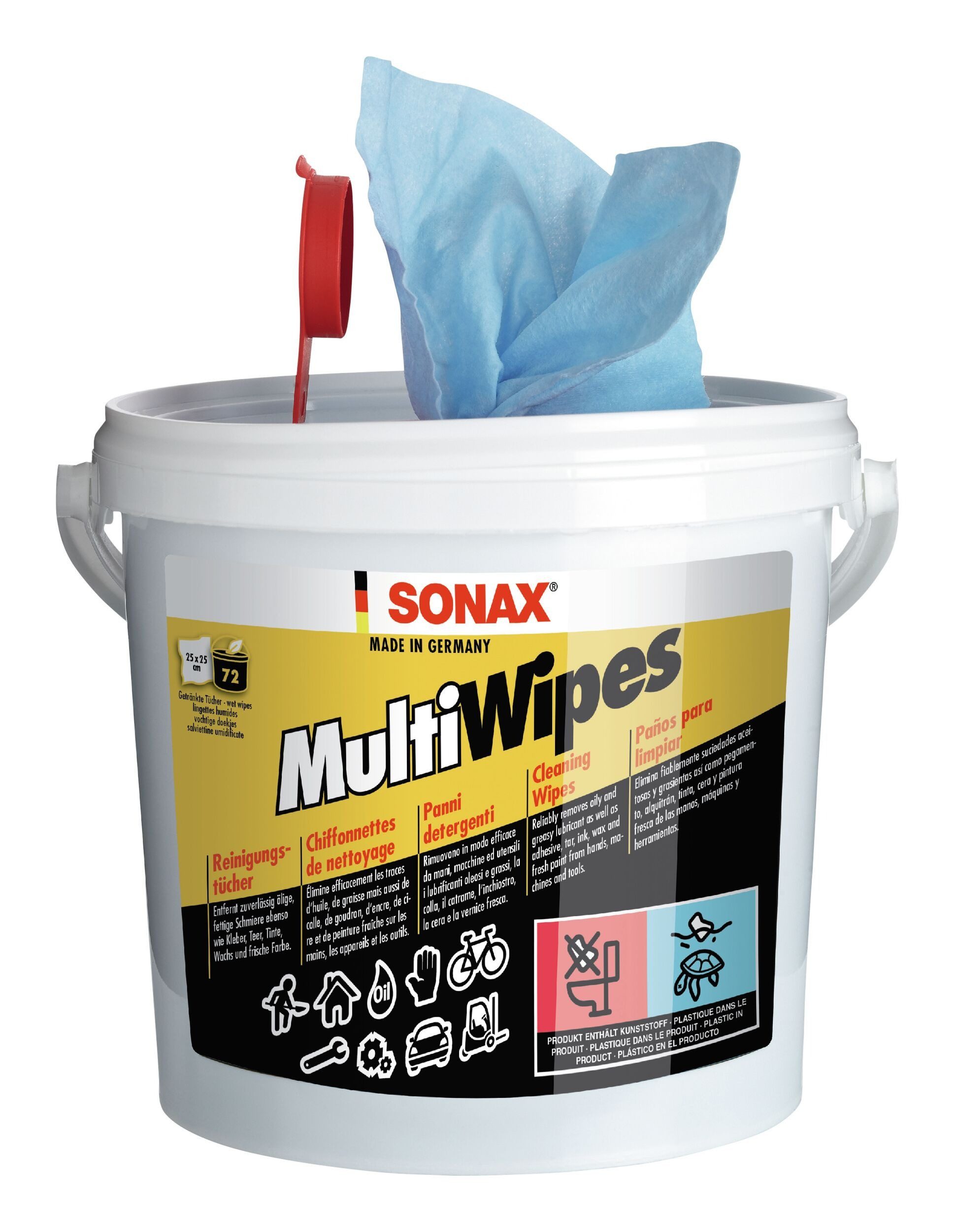 Sonax MultiWipes Feuchte Allzwecktücher