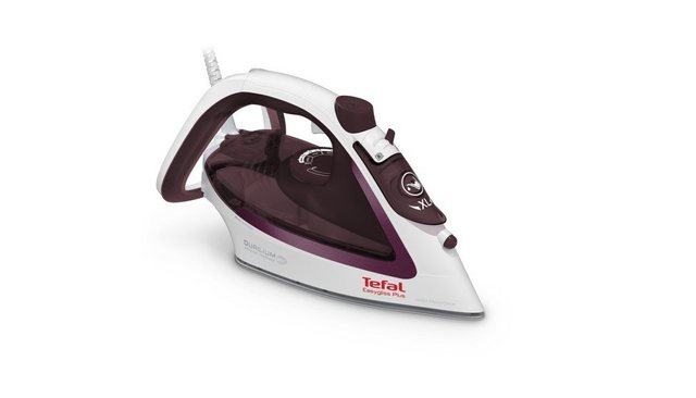 Tefal Trockenbügeleisen Tefal EasyGliss Plus FV5714 Bügeleisen Trocken- & Dampfbügeleisen D…