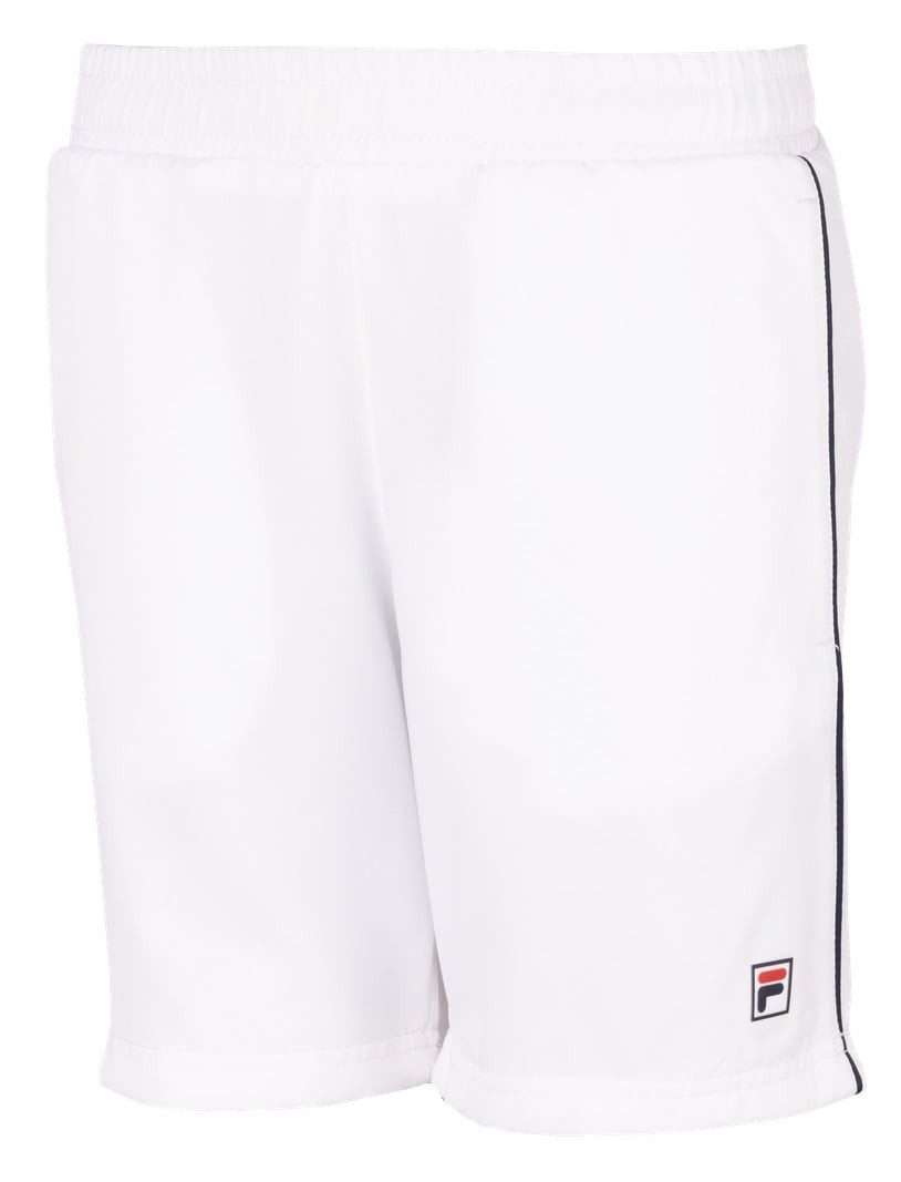 Fila Shorts Tennishose Leon (optimale Bewegungsfreiheit) kurz weiss Jungen