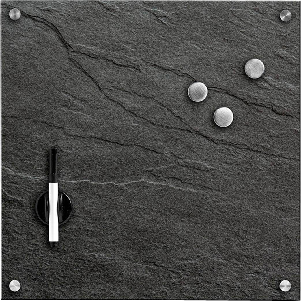 Zeller Present Magnettafel Schiefer, Glas günstig online kaufen