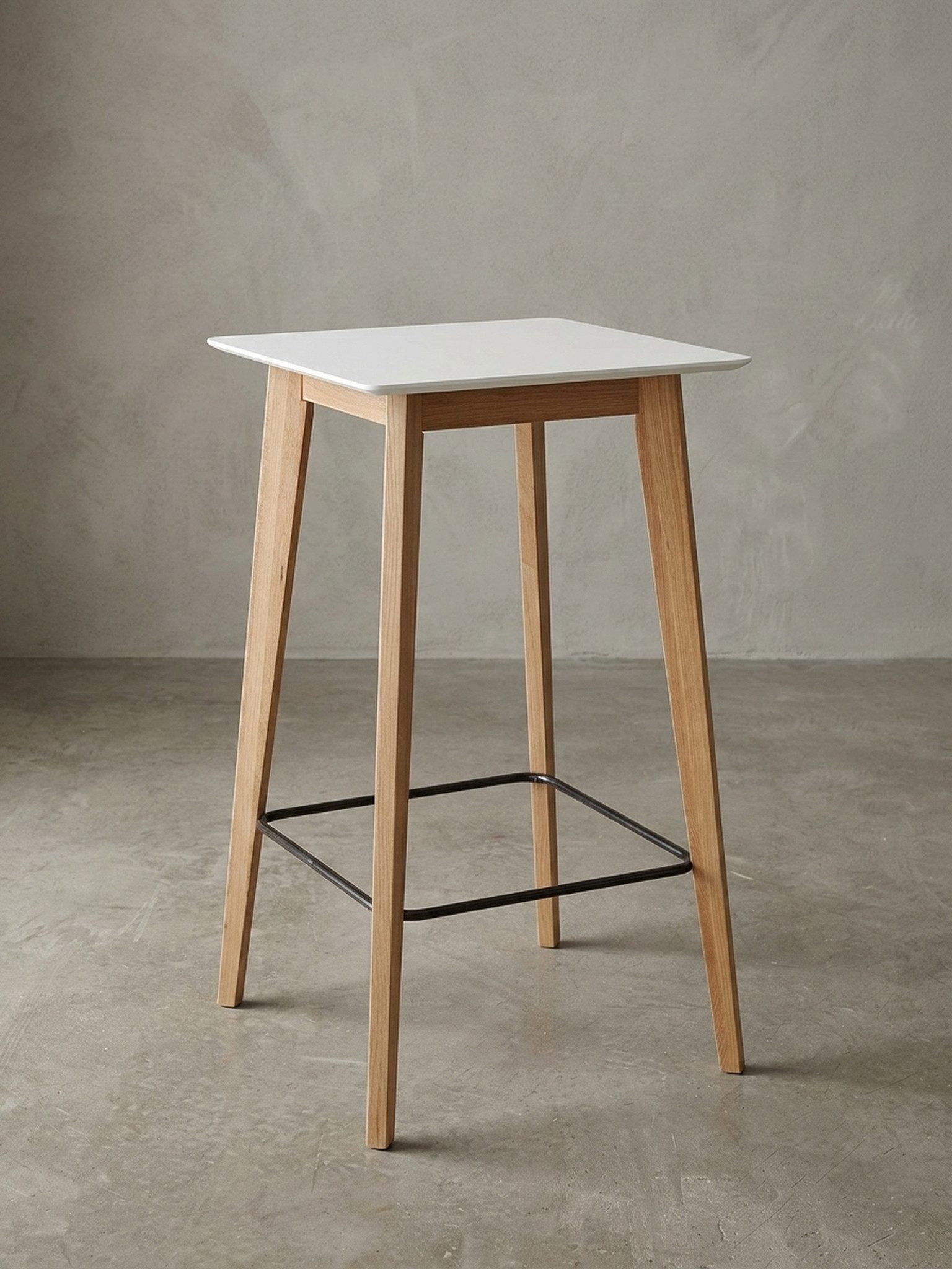 KADIMA DESIGN Bartisch Eleganter standfester Bistrotisch für Zuhause & Büro