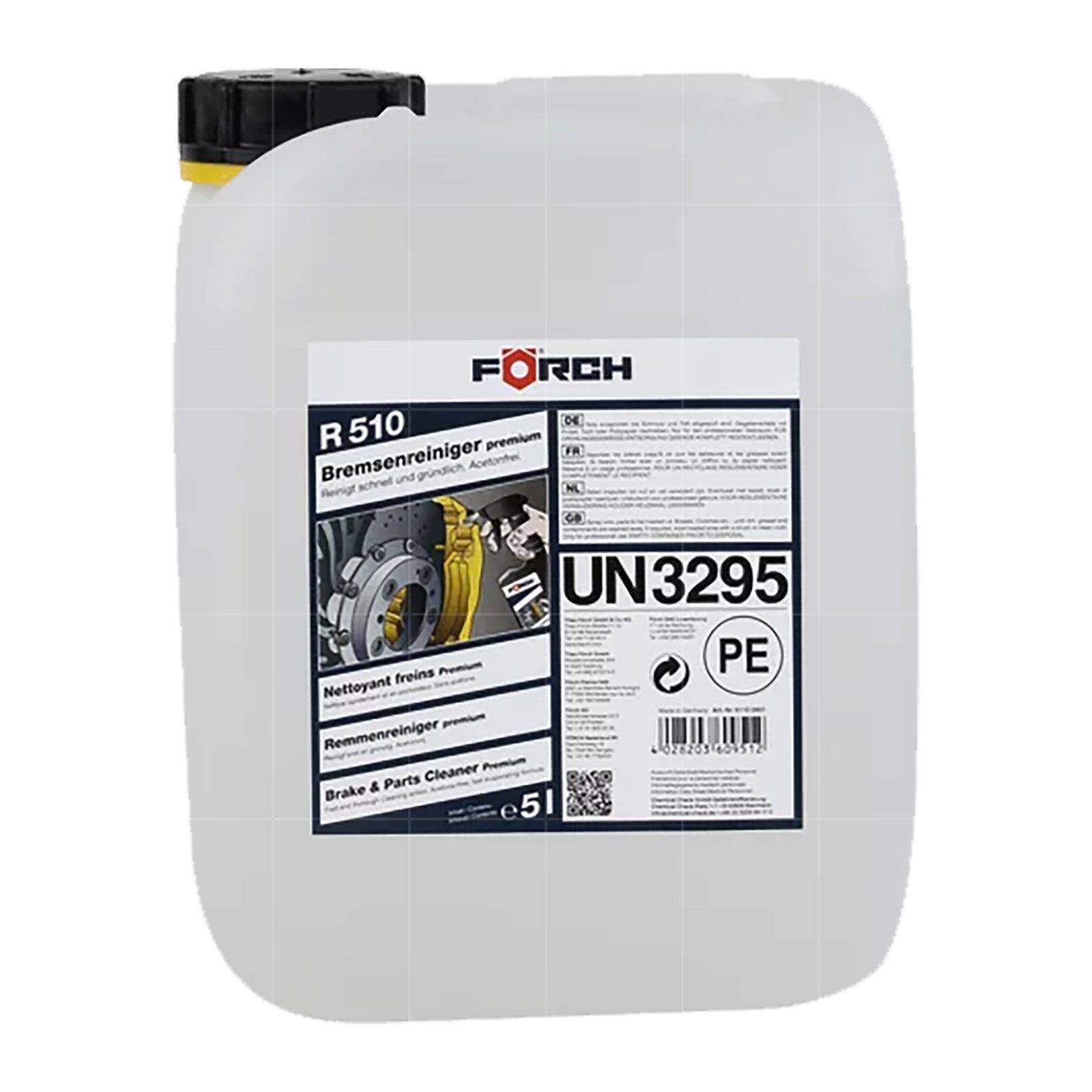 FÖRCH R510 Bremsenreiniger Premium - 5 Ltr Bremsenreiniger