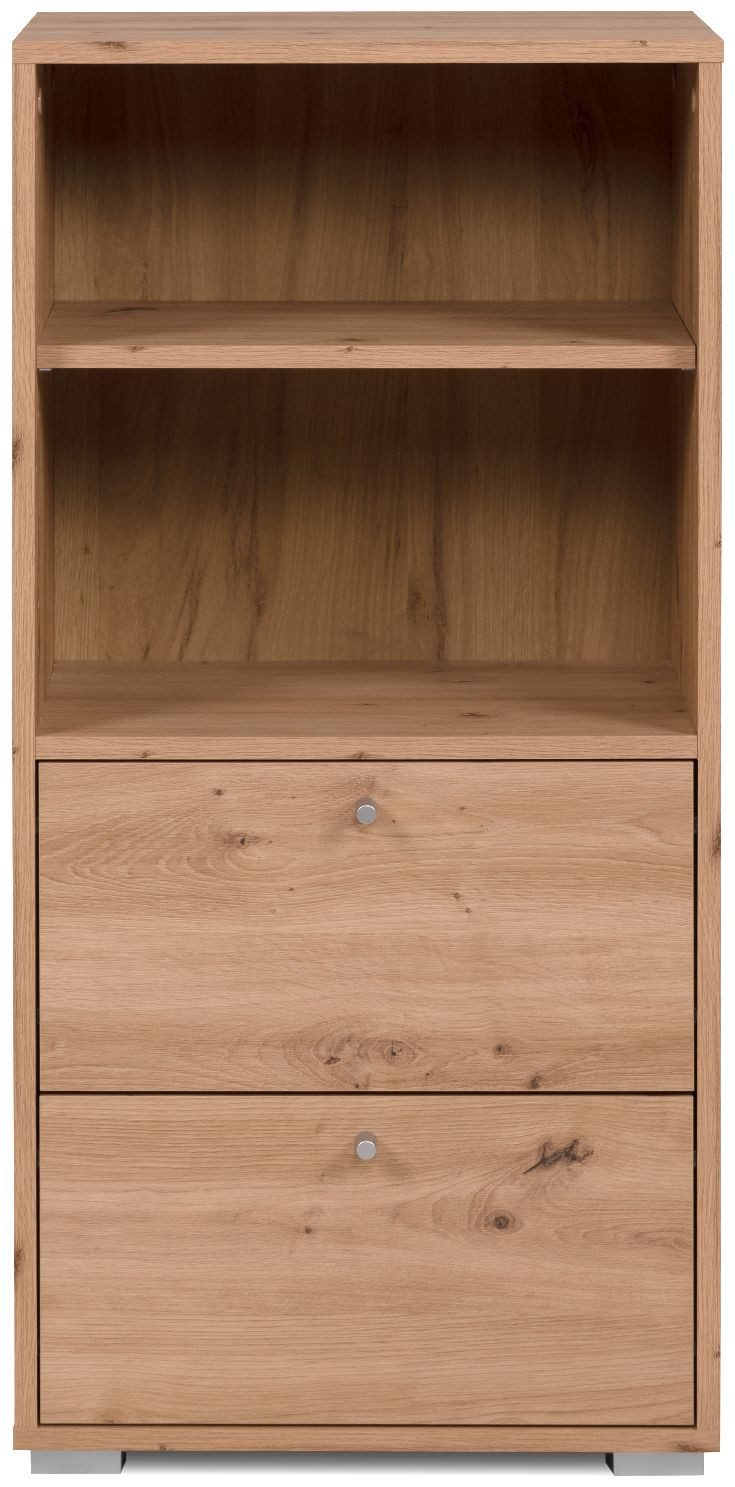 Finori Regal Fyn 20B, Artisan Oak, Modern, inkl. Wandbefestigung, 46 x 96,5 x 33,5 cm – Bild 3 von 5