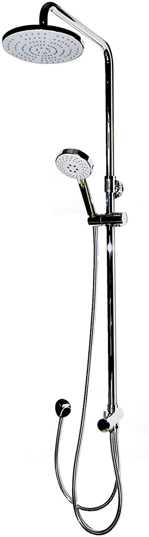 ADOB Duschsystem Wellnessdusche Porto Dois, Einfach an vorhandene Armatur anschliessen, kein Austausch dieser. Reduzierter Preis € 94,99. Unverbindliche Preisempfehlung € 179,95