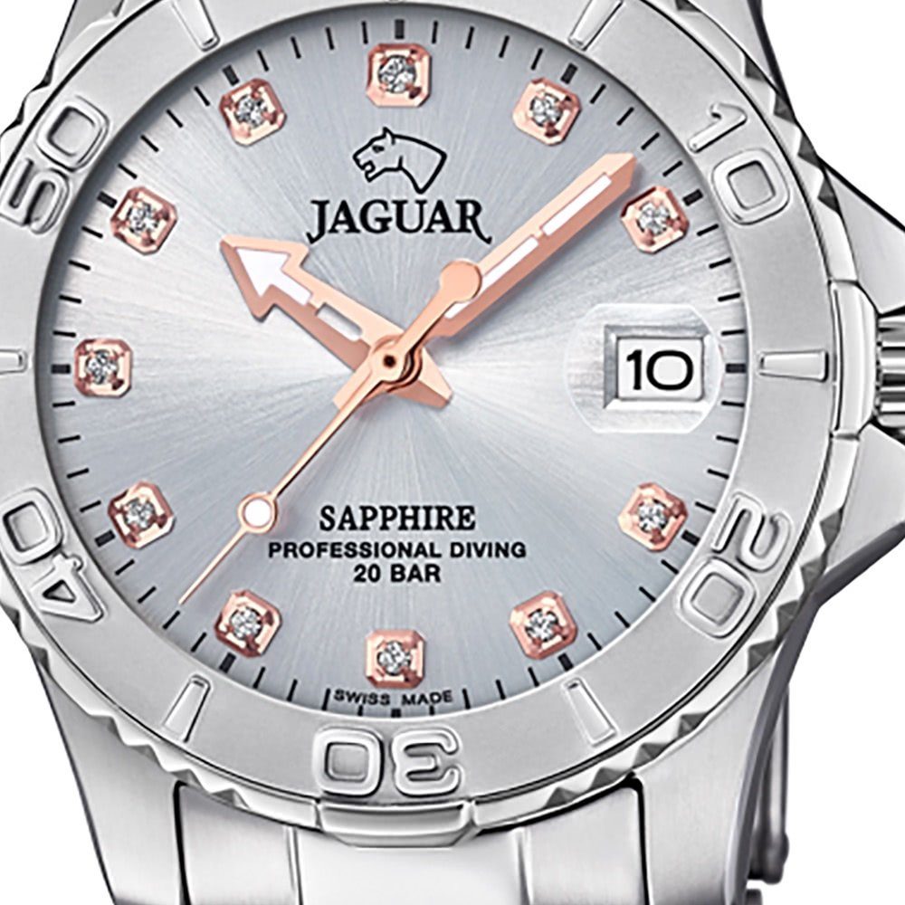 JAGUAR Quarzuhr Jaguar Damen Armbanduhr Cosmopolitan, (Analoguhr), Damen Ar günstig online kaufen