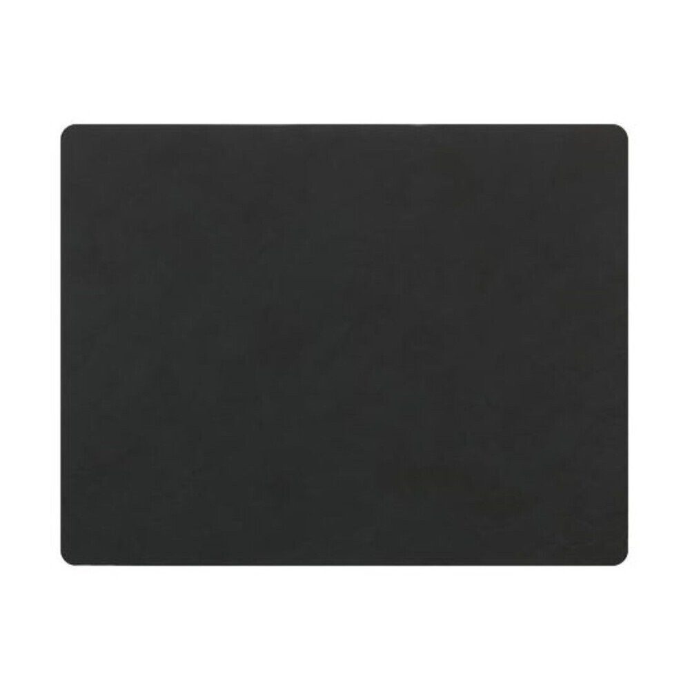 LIND DNA Platzteller Tischset L 35x45 cm Square Nupo black, 1-tlg., Tischset, 35,00cm, Naturkautschuk, black