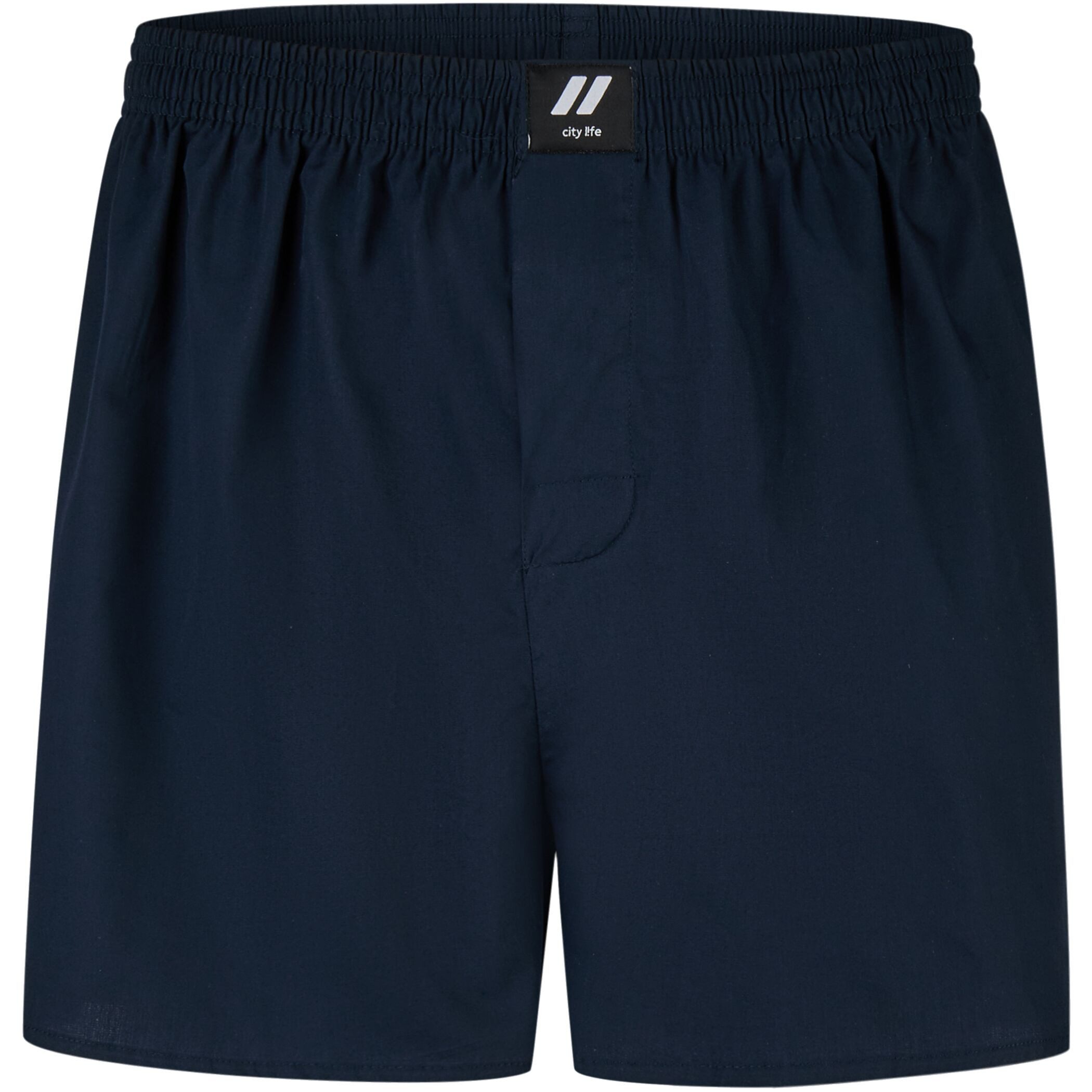 City Life Boxershorts Herren Unterhosen Baumwolle Webboxer (10er Pack) Sparpack S - 4XL (1-St)
