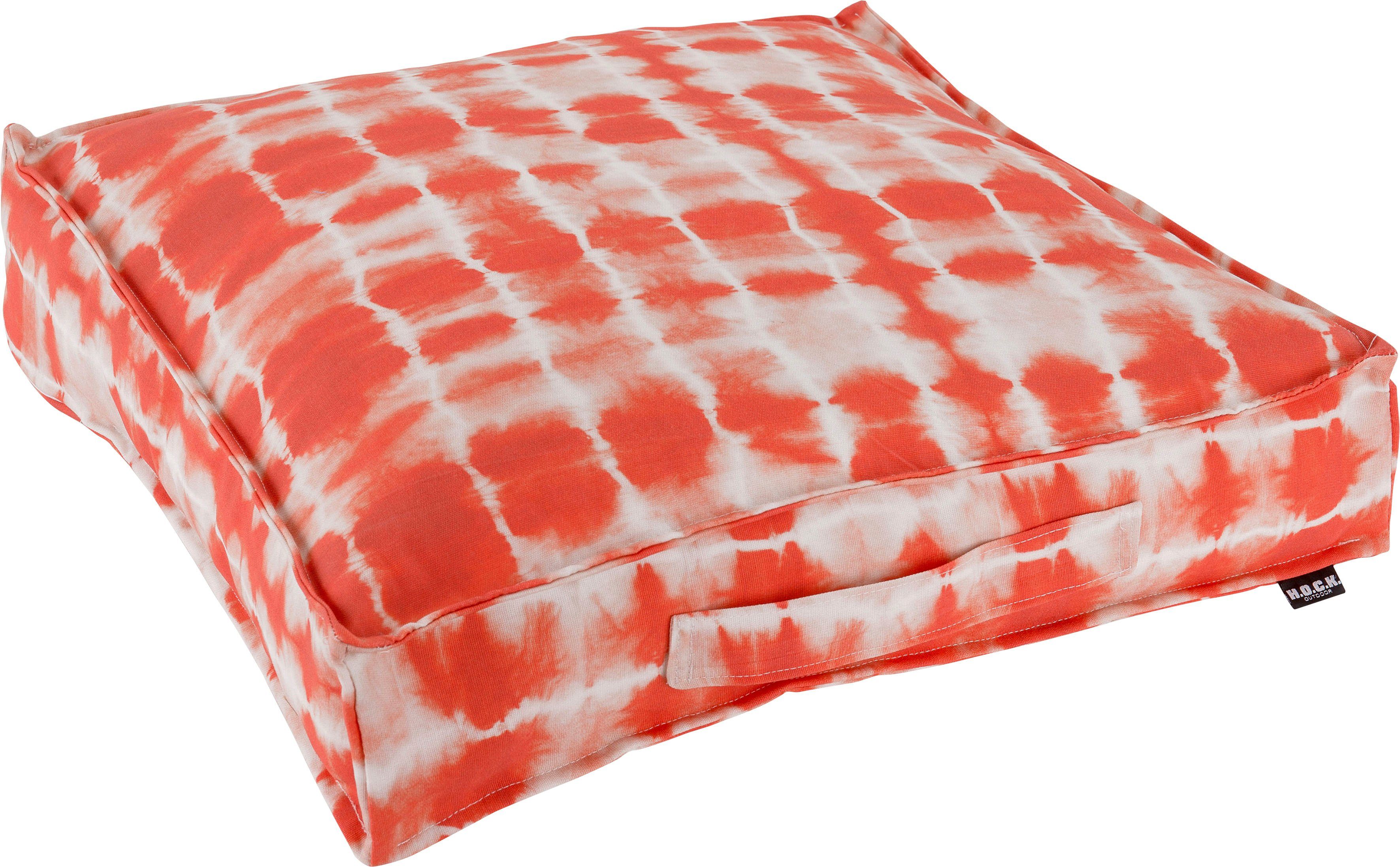 H.O.C.K. Palettenkissen Badu Batik Midnight Outdoor, Matratzenkissen