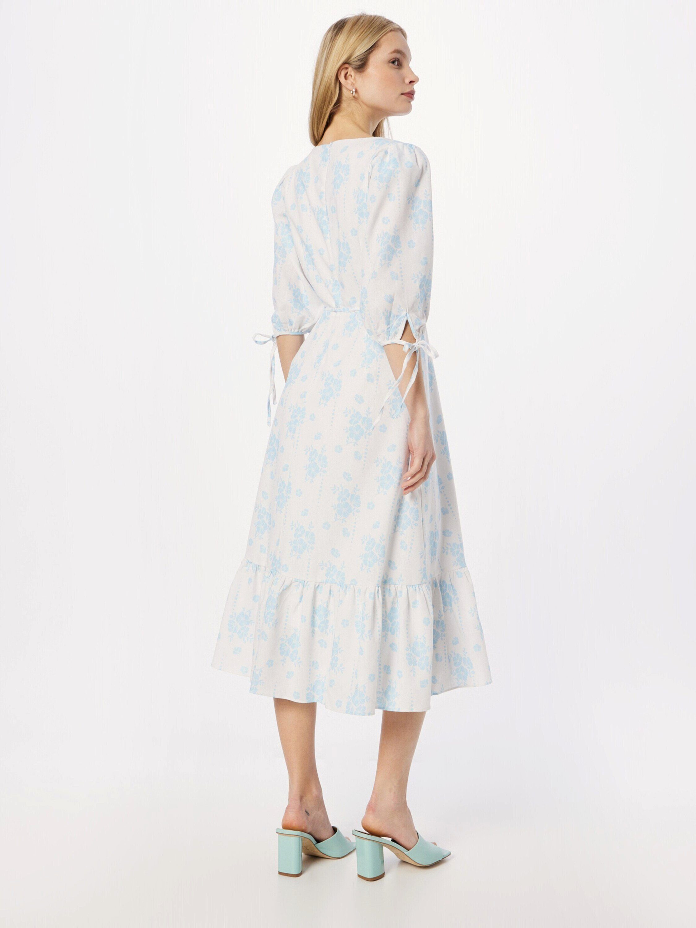 Glamorous Midikleid (1-tlg) Volant