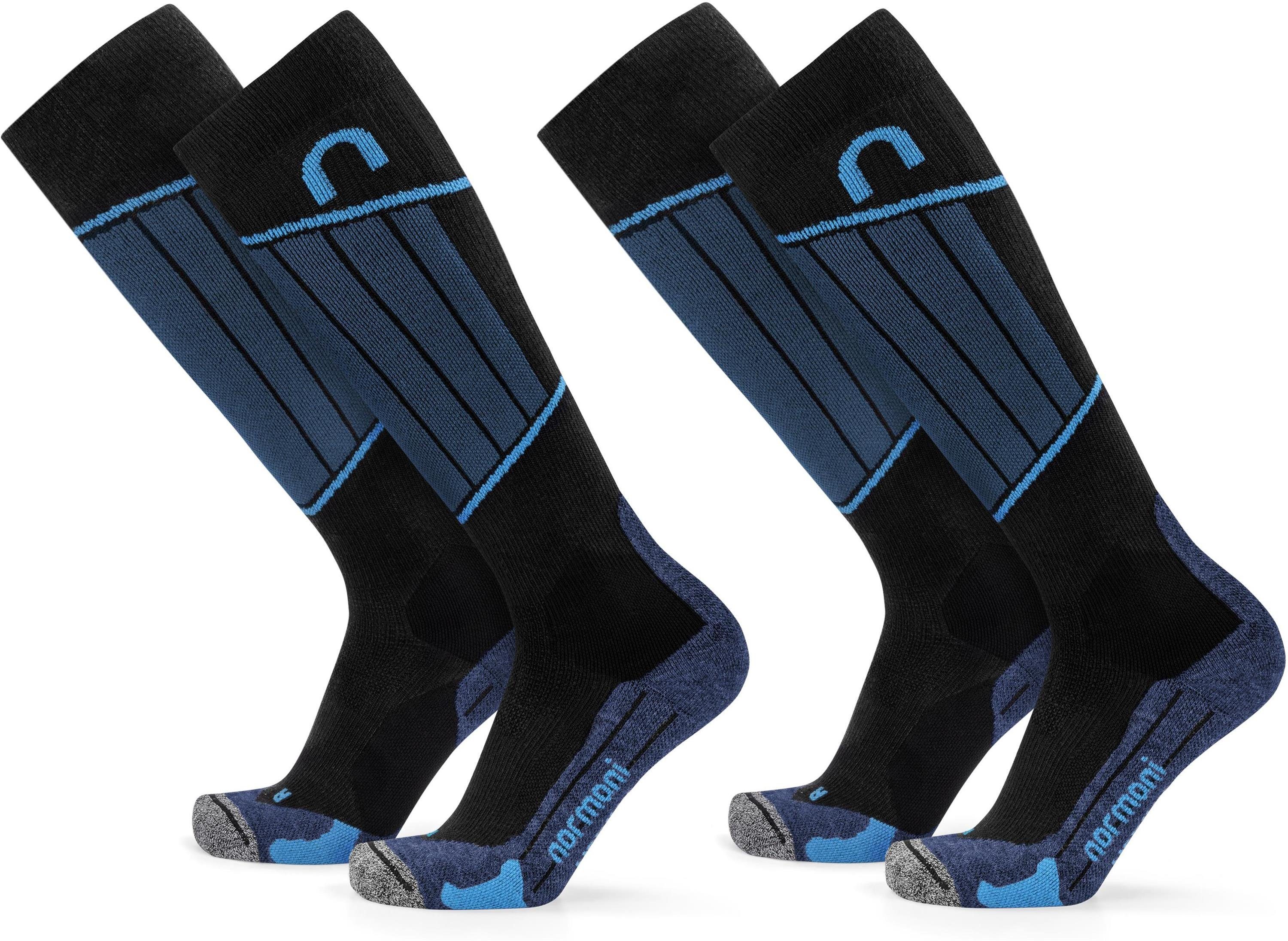 normani Wandersocken 2 Paar Merino Kompressionskniestrümpfe günstig online kaufen