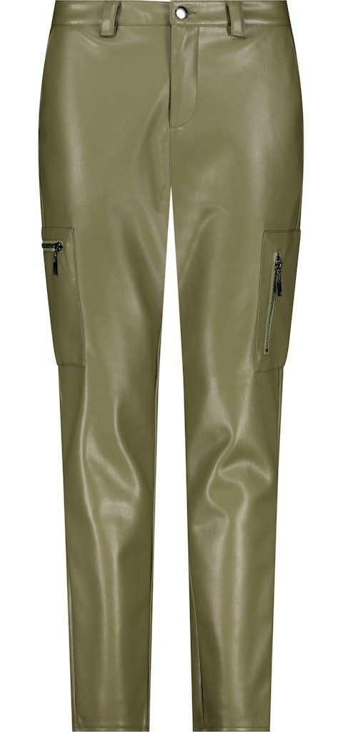Monari 2-in-1-Hose Lederimitat Hose green tea günstig online kaufen