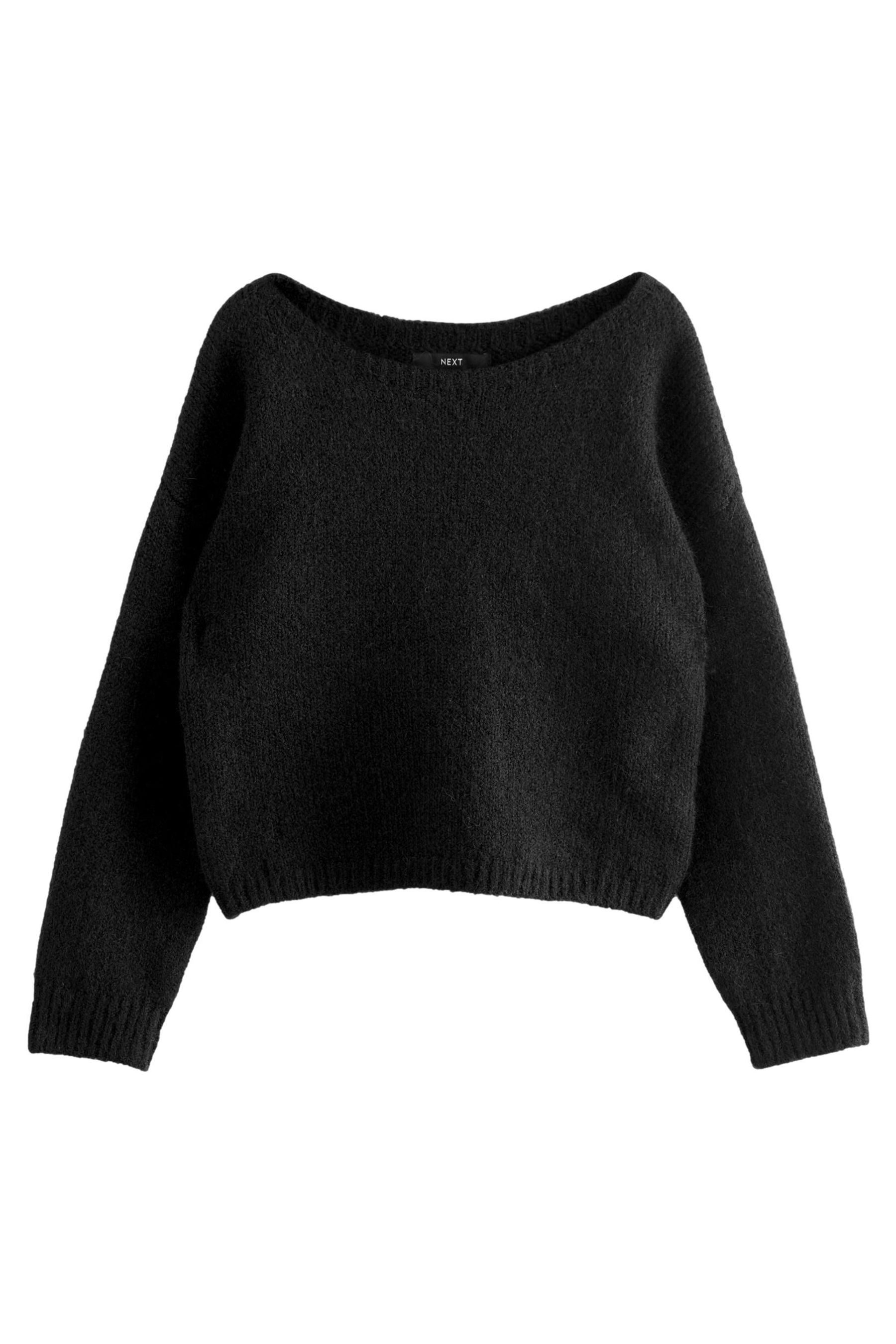 Next Carmenpullover Weicher schulterfreier Strickpullover mit günstig online kaufen