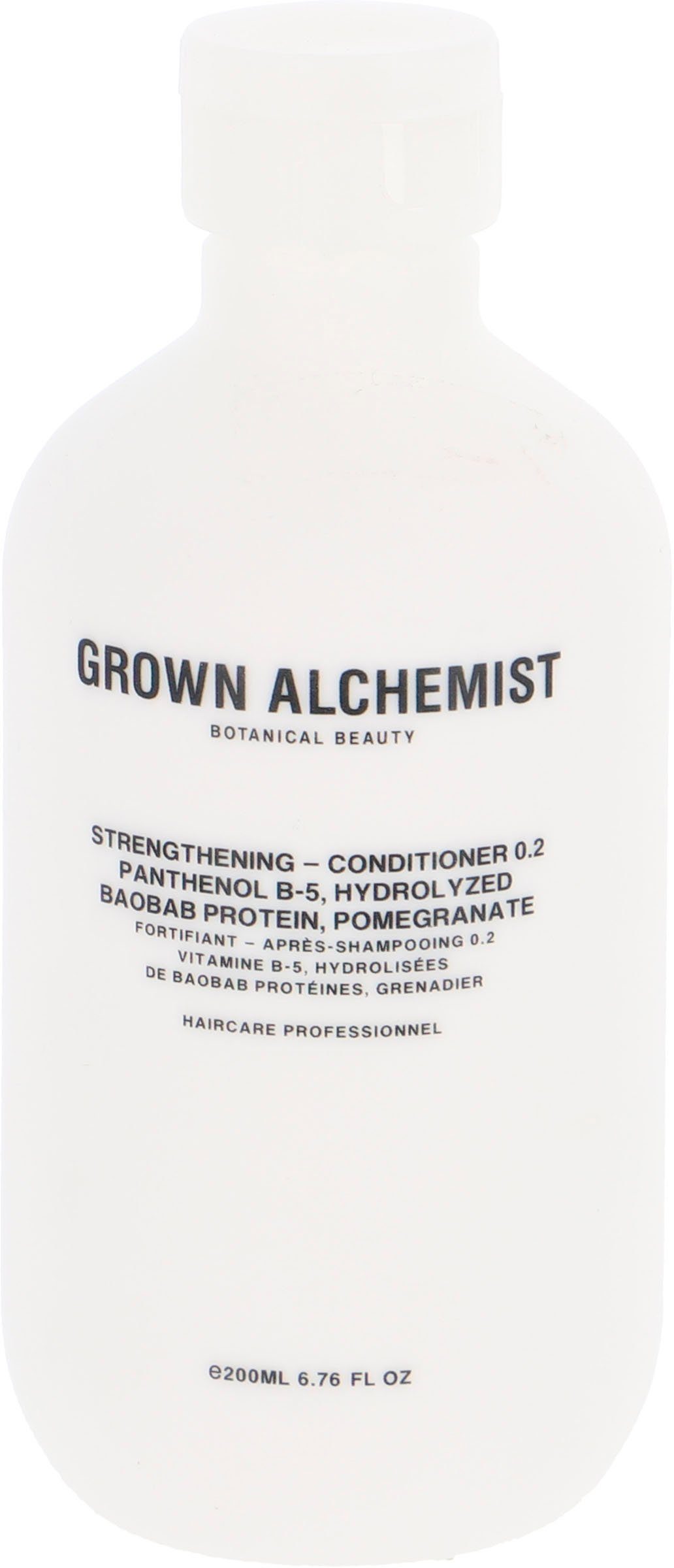 GROWN ALCHEMIST Haarspülung Strengthening - Conditioner 0.2, mit hydrolysiertem Bao-Bab Protein