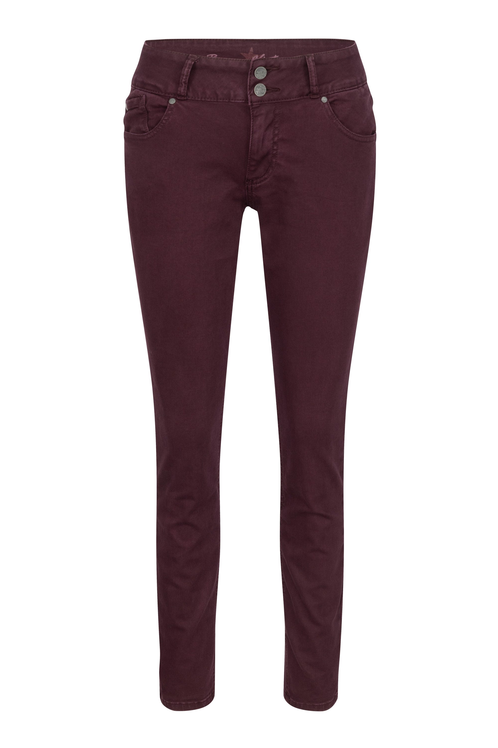 Stretch-Jeans BUENA VISTA TUMMYLESS dark berry 2511 B5664 4141.4974 - Stretch Twill