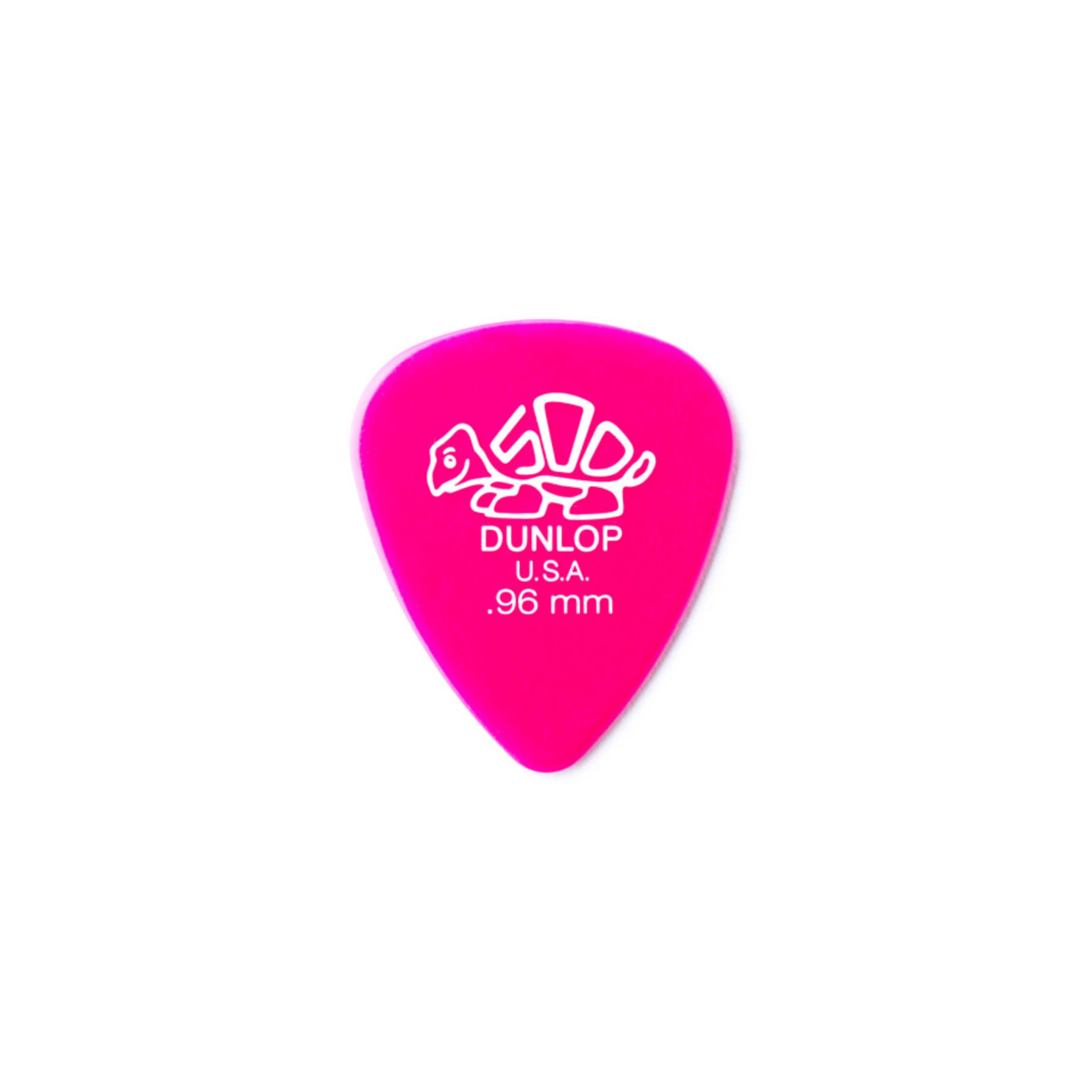 Dunlop Plektrum, 41P.96 Delrin Standard Picks 0,96 mm - Plektren Set