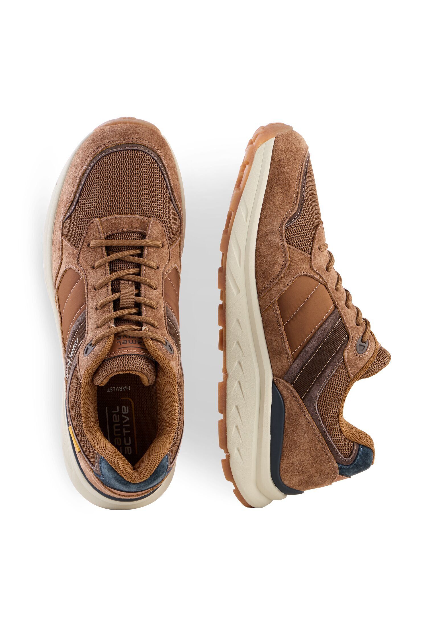 camel active Sneaker pig nubuk/textile COGNAC Sneaker günstig online kaufen