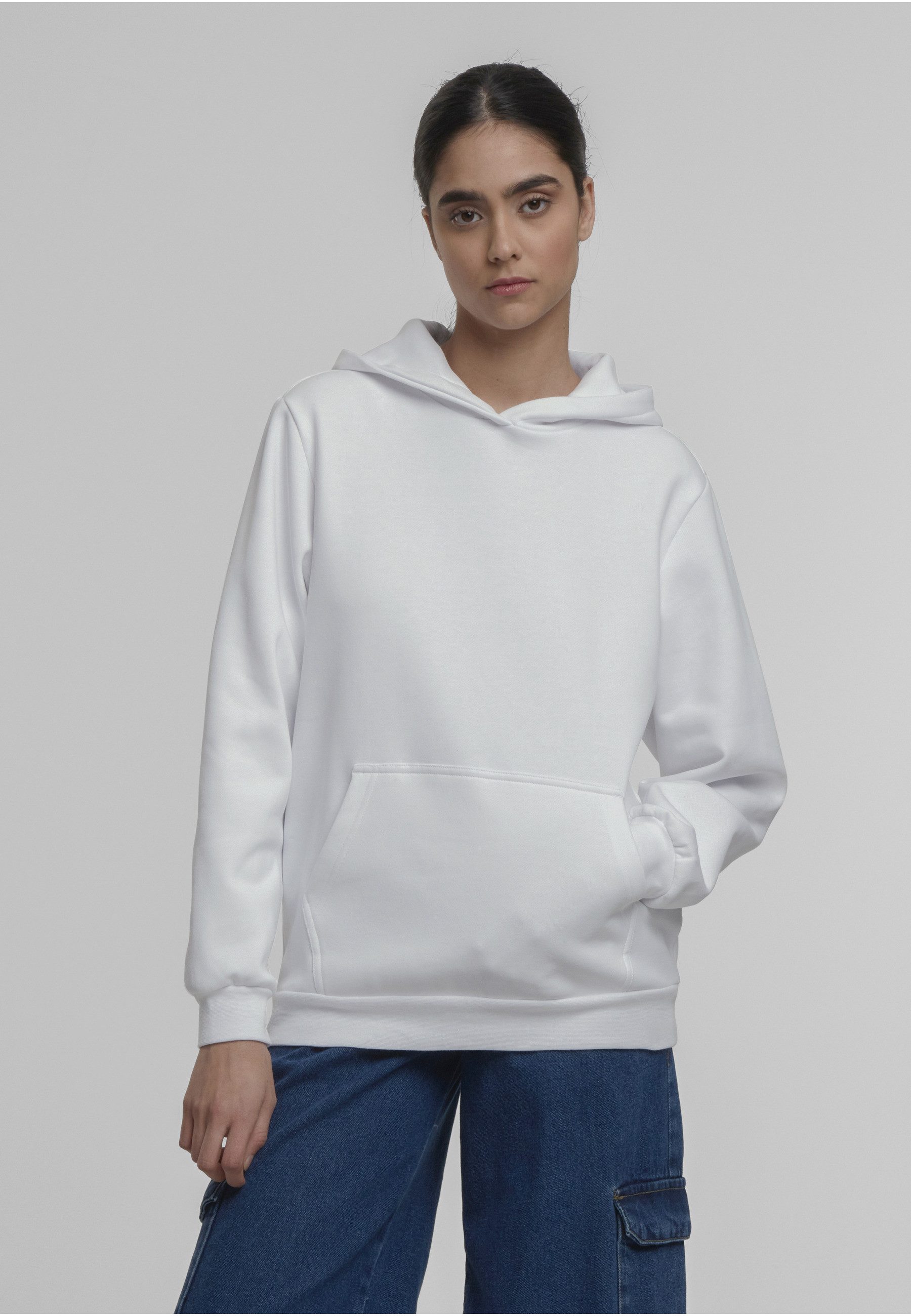 URBAN CLASSICS Kapuzenpullover Urban Classics Ladies Loose Brushed Fleece Hoody (1-tlg)