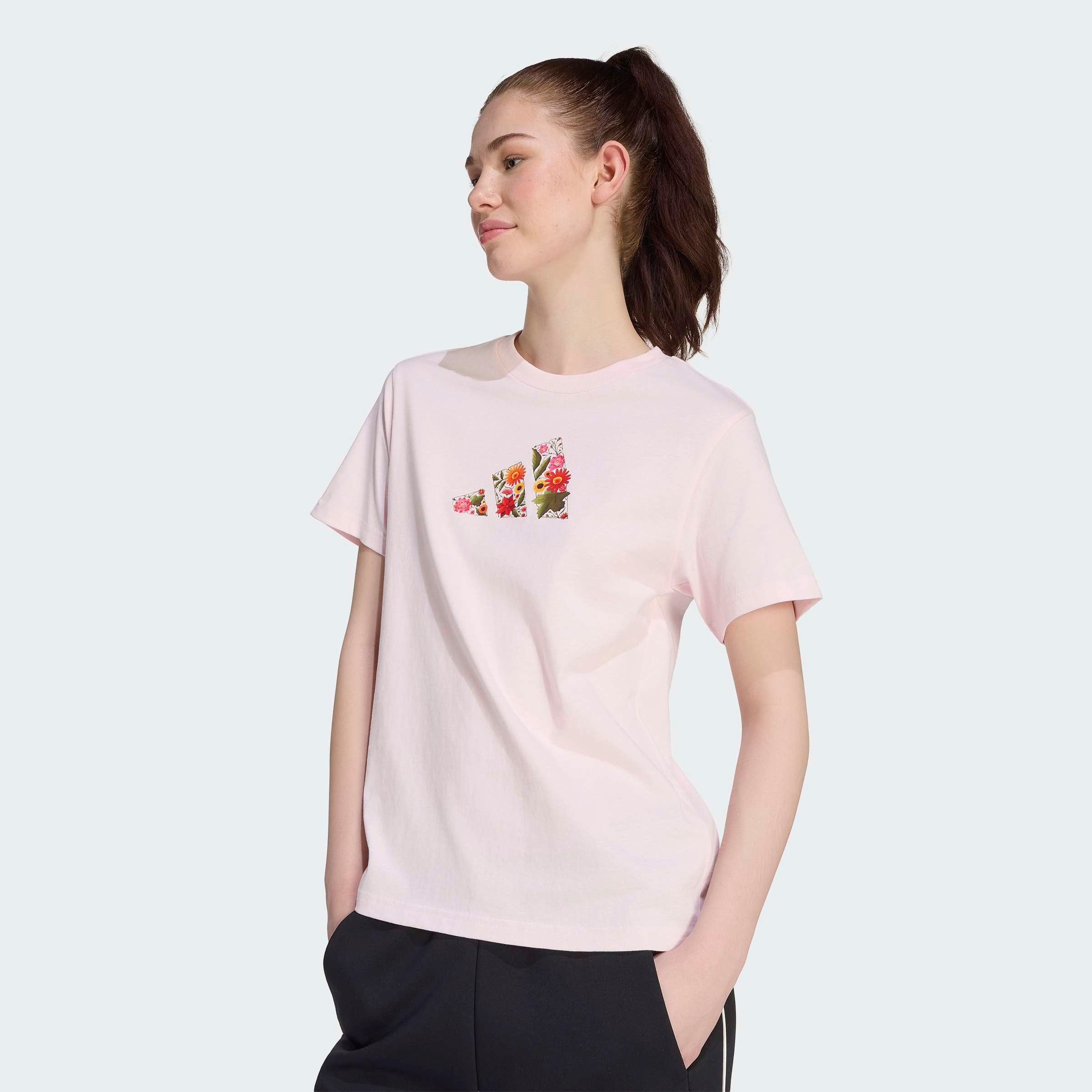adidas Sportswear T-Shirt FLORAL REGULAR GRAFIK