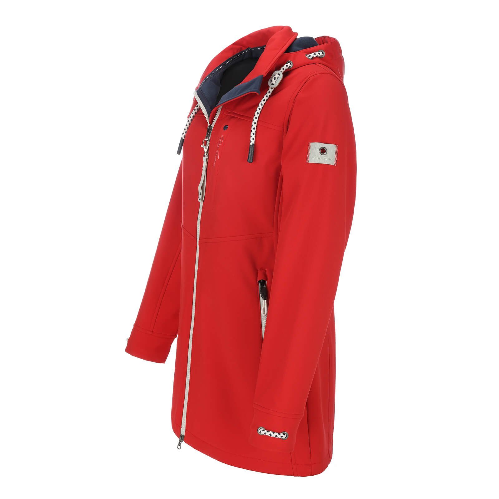 Dry Fashion Softshellmantel Damen Mantel Rerik - Softshelljacke Outdoor-Jac günstig online kaufen