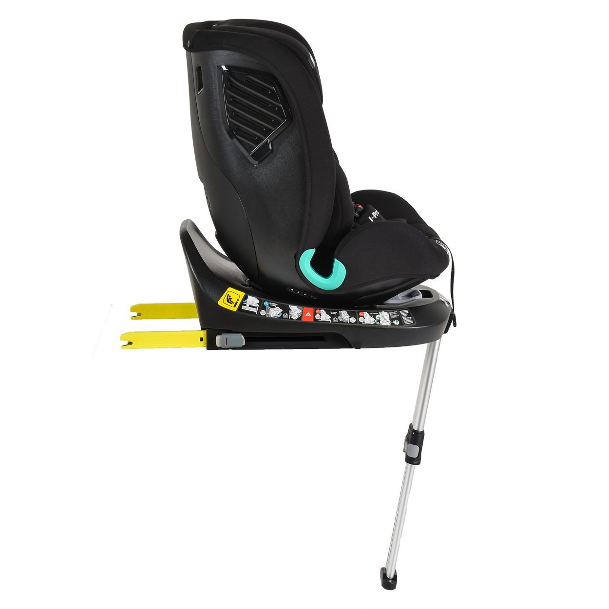 Cangaroo Autokindersitz Kindersitz i-Protect i-Size, ab: 0, bis: 12, (40-150cm) Gruppe 0+/1/2/3 Stützfuß Isofix