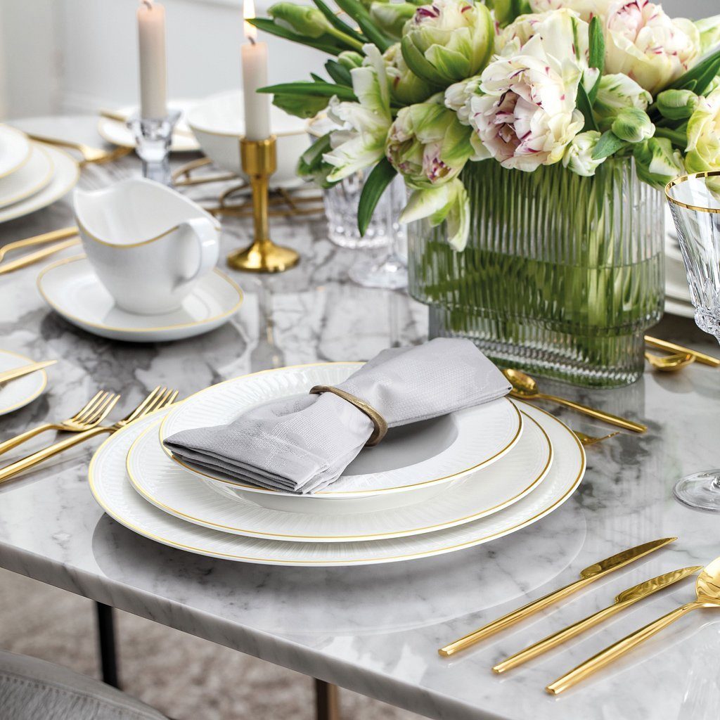 Villeroy & Boch Signature Sauciere Château Septfontaines Sauciere-Oberteil, Porzellan, (1-tlg), Premium Bone Porcelain, 1 Stck, spülmaschinenfest, Made in Germany