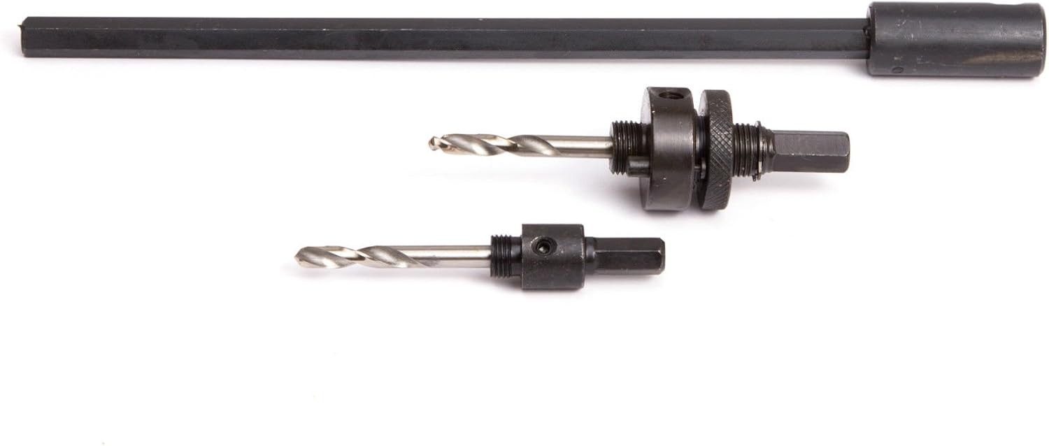Falon-Tech Bohrkrone HSS Bi Bohrkrone Metall Dosenbohrer Lochbohrer Lochsäge 17tlg Set, 17-tlg. – Bild 5 von 5