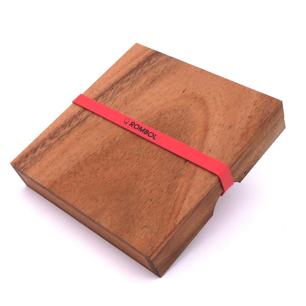 ROMBOL Denkspiele Spiel Solitaire - unterhaltsamer Klassiker aus edlem Holz, Steckspiel, Holzspiel