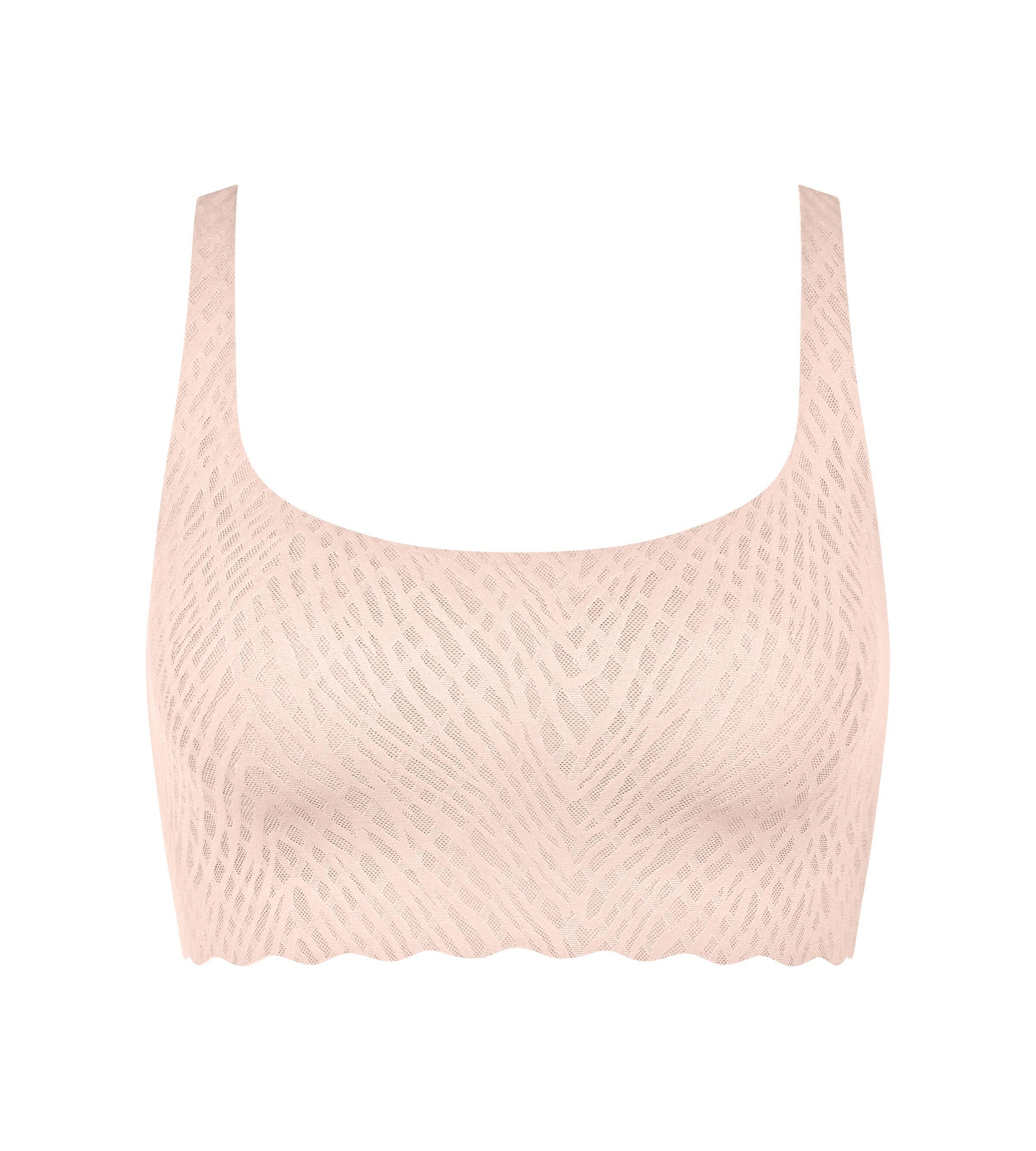 sloggi Bustier ZERO Feel Bliss Top unsichtbar mit Spitzenoptik günstig online kaufen