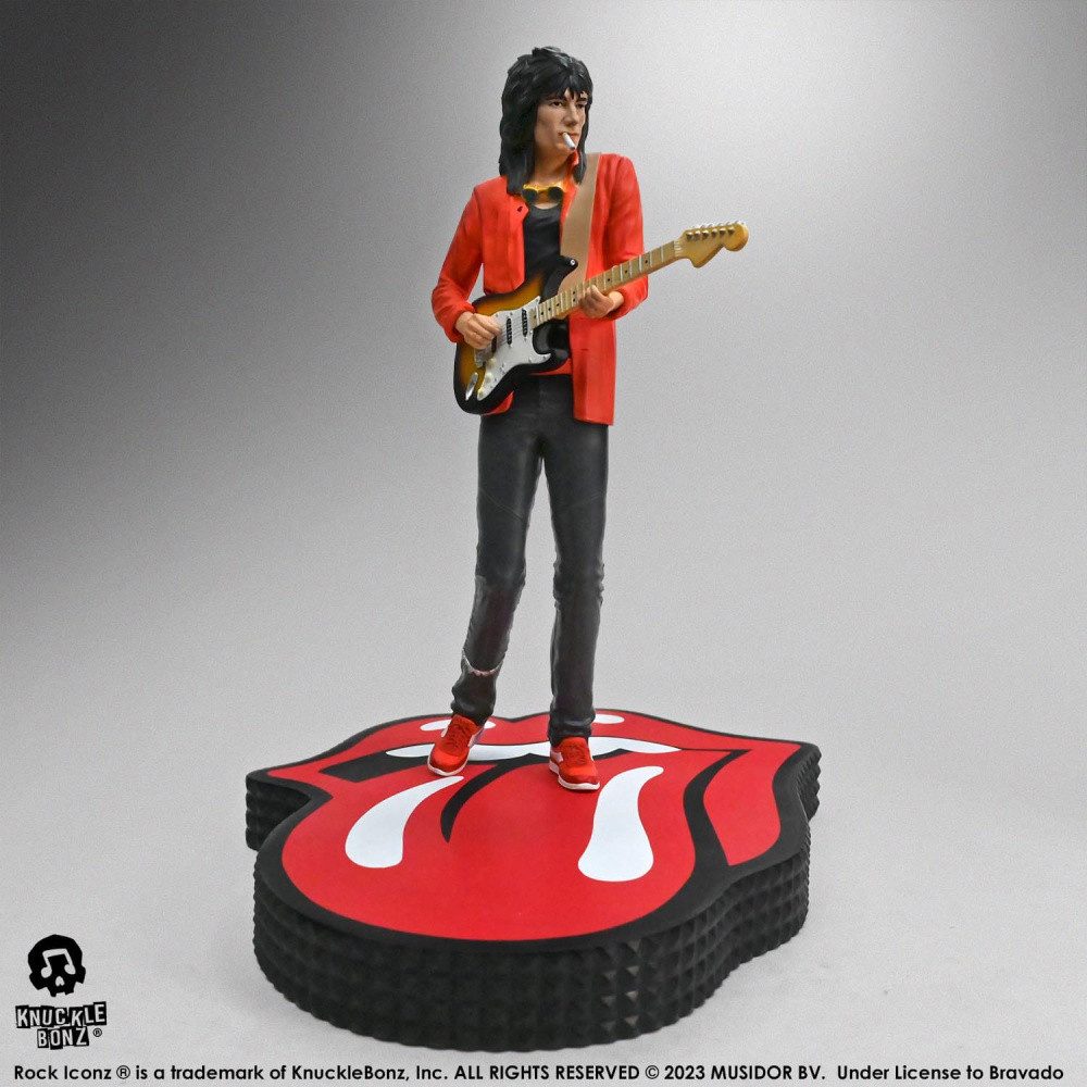 Knucklebonz Merchandise-Figur The Rolling Stones Rock Iconz Statue Ronnie Wood (Tattoo You Tour 1981